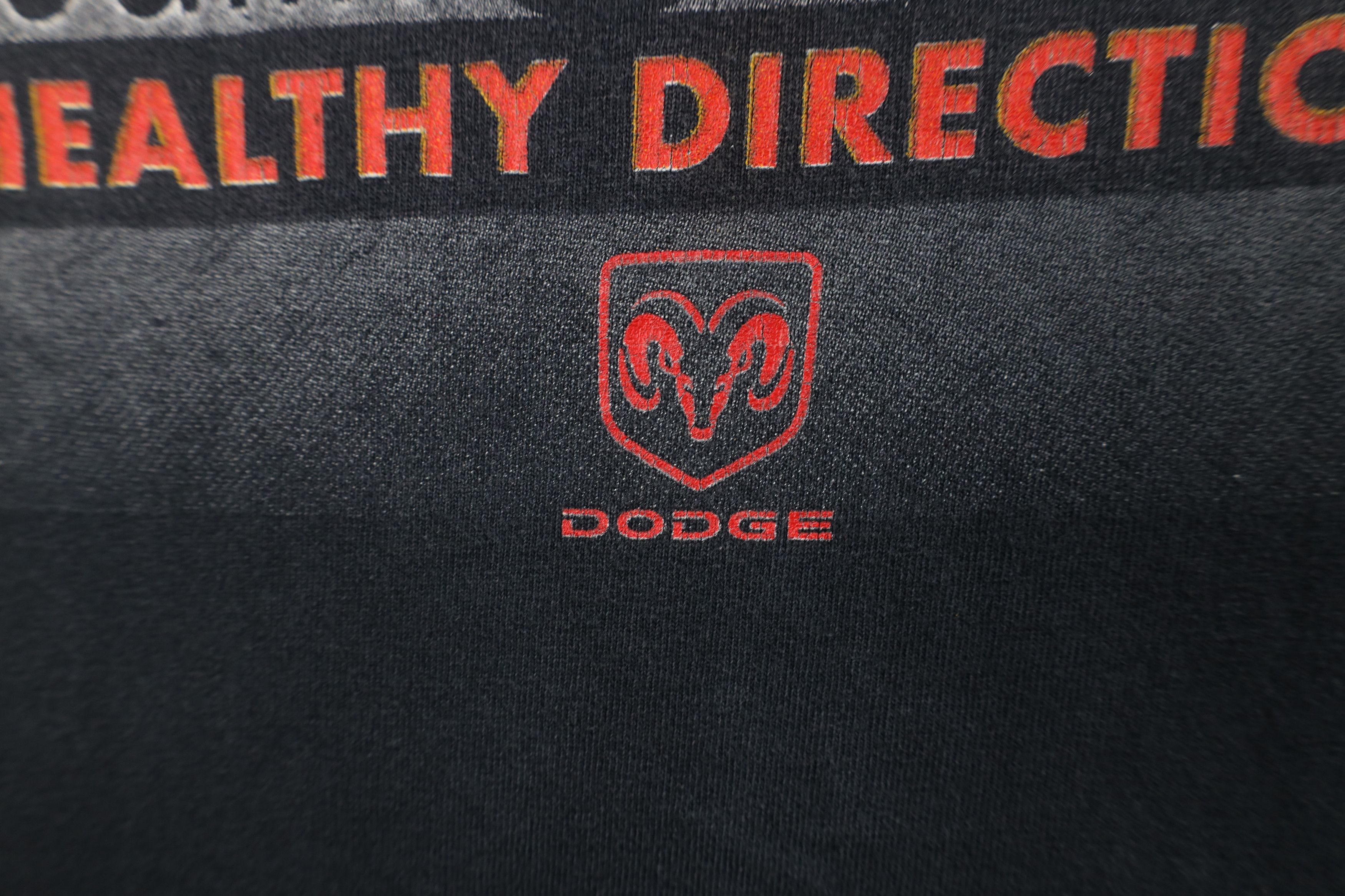 Vintage Vintage 90s Y2K Chevy Dodge Car Racing T-Shirt Black USA Size US L / EU 52-54 / 3 - 5 Thumbnail