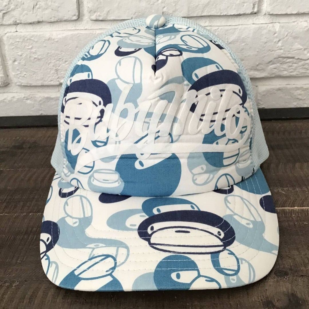 Bape × Nigo BAPE Milo Camo Tracker Hat Cap a bathing ape NIGO Size ONE SIZE - 1 Thumbnail