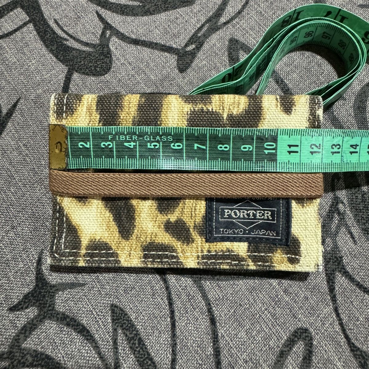 Porter Head Porter Leopard Card Holder Wallet Size ONE SIZE - 6 Thumbnail