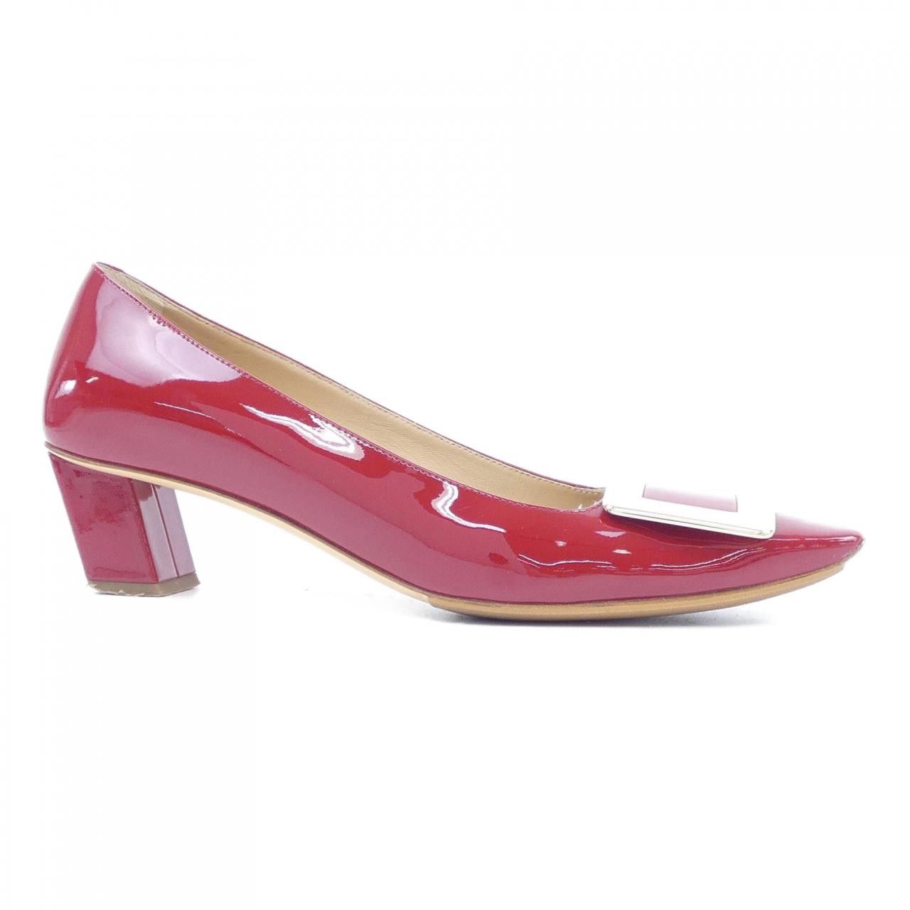 Roger Vivier Roger Vivier Belle Vivier Patent Leather Pumps Enamel Shoes DUTY FREE for USA