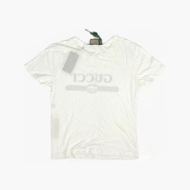 Gucci Gucci GUCCI Oversized Logo Print Short Sleeve T-Shirt -250 Size US M / EU 48-50 / 2 - 3 Thumbnail