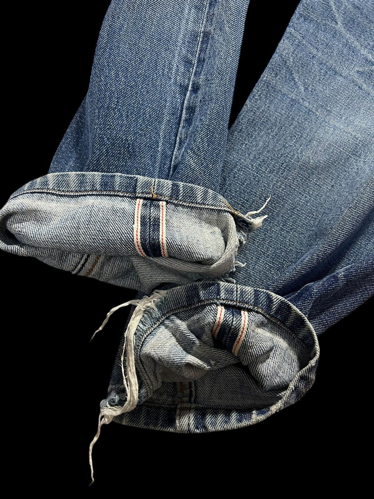 A.P.C. × If Six Was Nine 💥Selvedge Rare💥Vintage A.P.C Distress Washed Selvedge Jeans Size US 28 / EU 44 - 13 Thumbnail