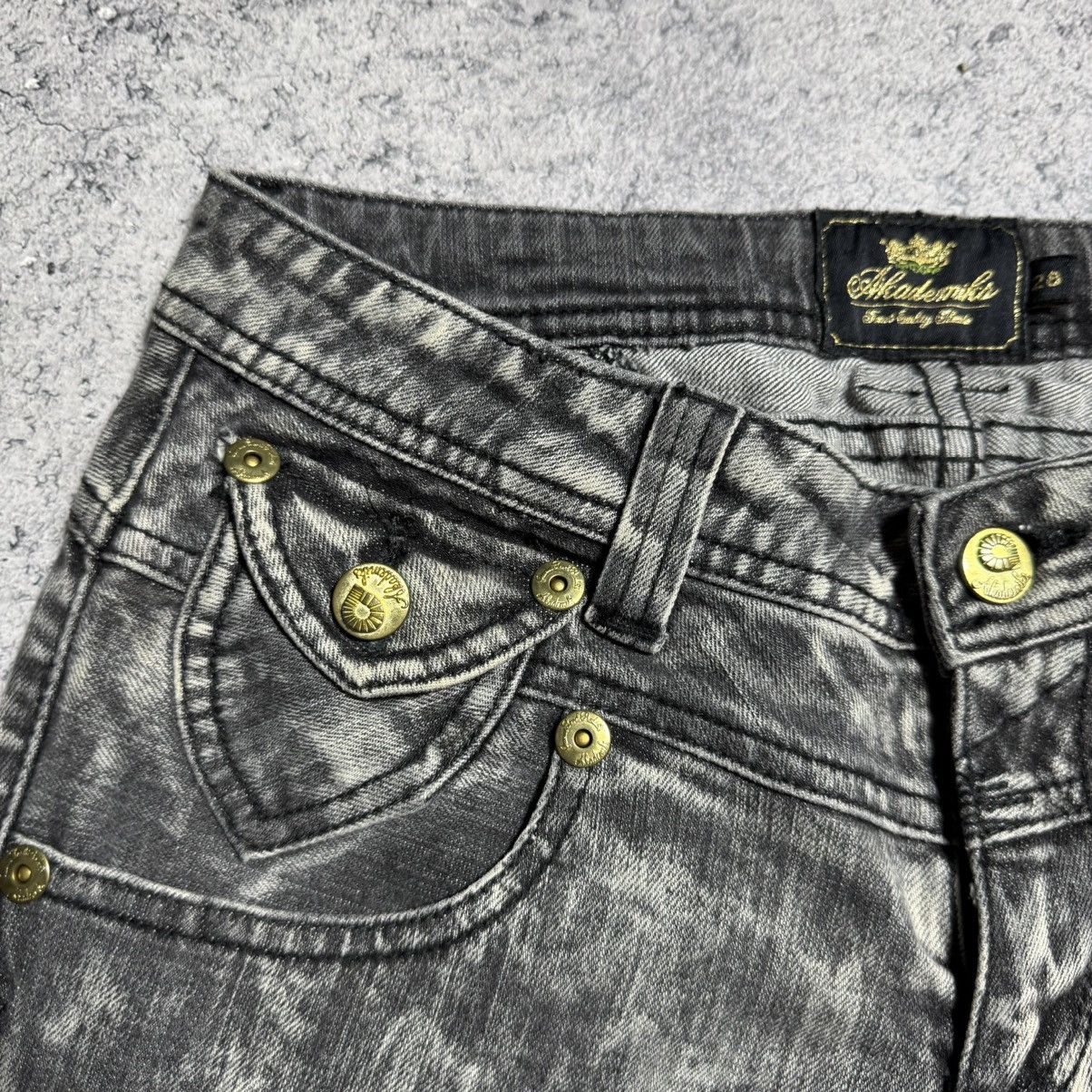 Vintage NEW Akademiks Vintage Big Logo Jeans Size US 28 / EU 44 - 7 Thumbnail