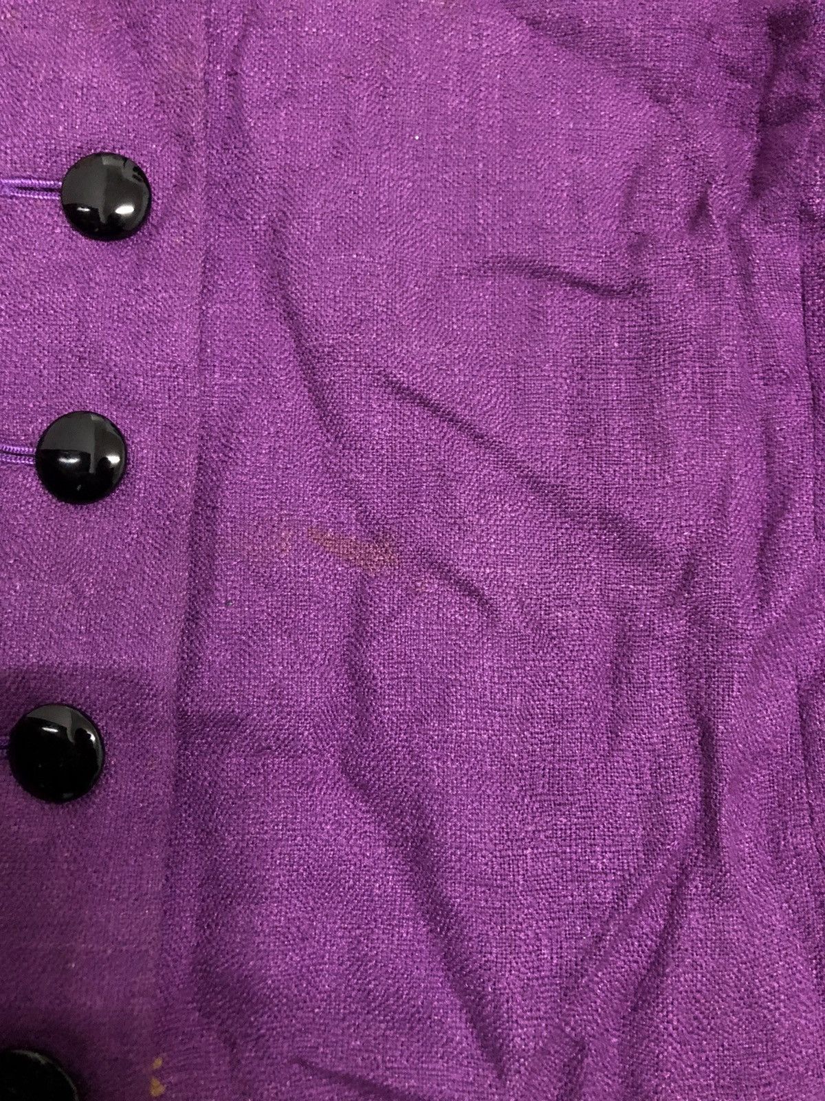 Japanese Brand × Vintage × Yves Saint Laurent Vintage YSL diffusion femmes wool blend fest jacket Size M / US 6-8 / IT 42-44 - 6 Thumbnail