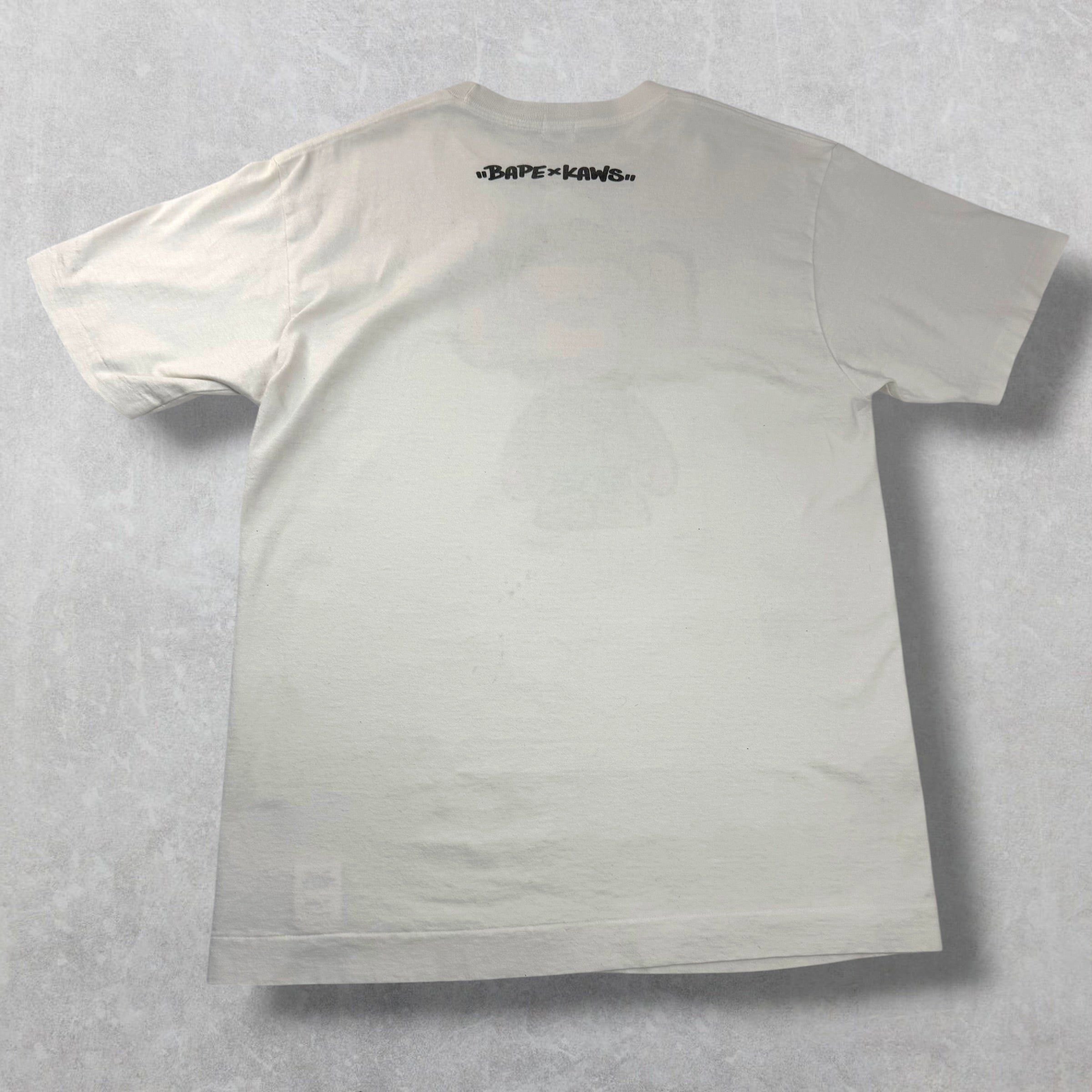Bape Bape x Kaws Baby Milo Tee White M Size US M / EU 48-50 / 2 - 2 Thumbnail