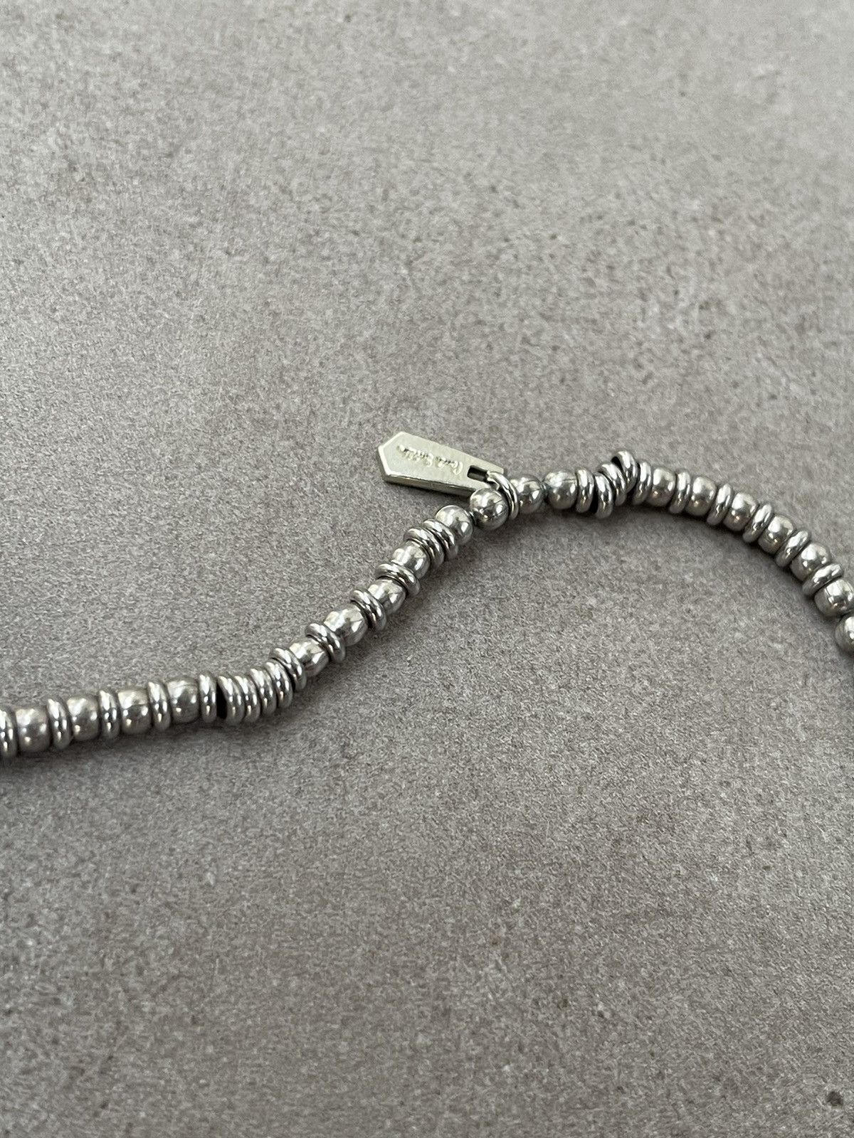 Paul Smith !DS! SS23 Paul Smith Beads Silver Blue Necklace Size ONE SIZE - 8 Thumbnail