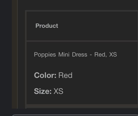 Fanci Club Poppies Mini Dress Size XS / US 0-2 / IT 36-38 - 5 Thumbnail