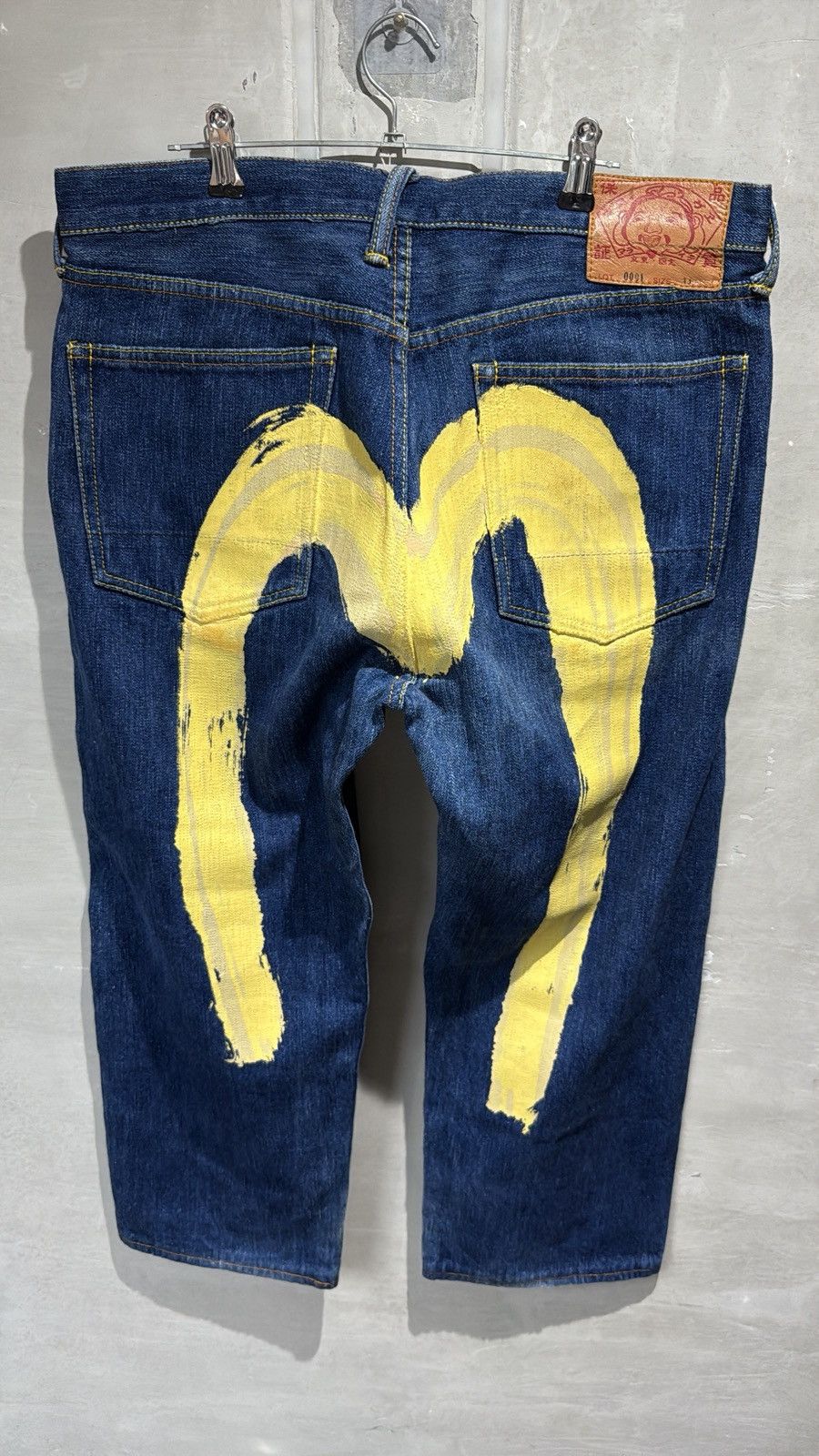 Evisu EVISU Lot 0001 Hand-Painted Seagull Denim Size US 36 / EU 52 - 20 Thumbnail