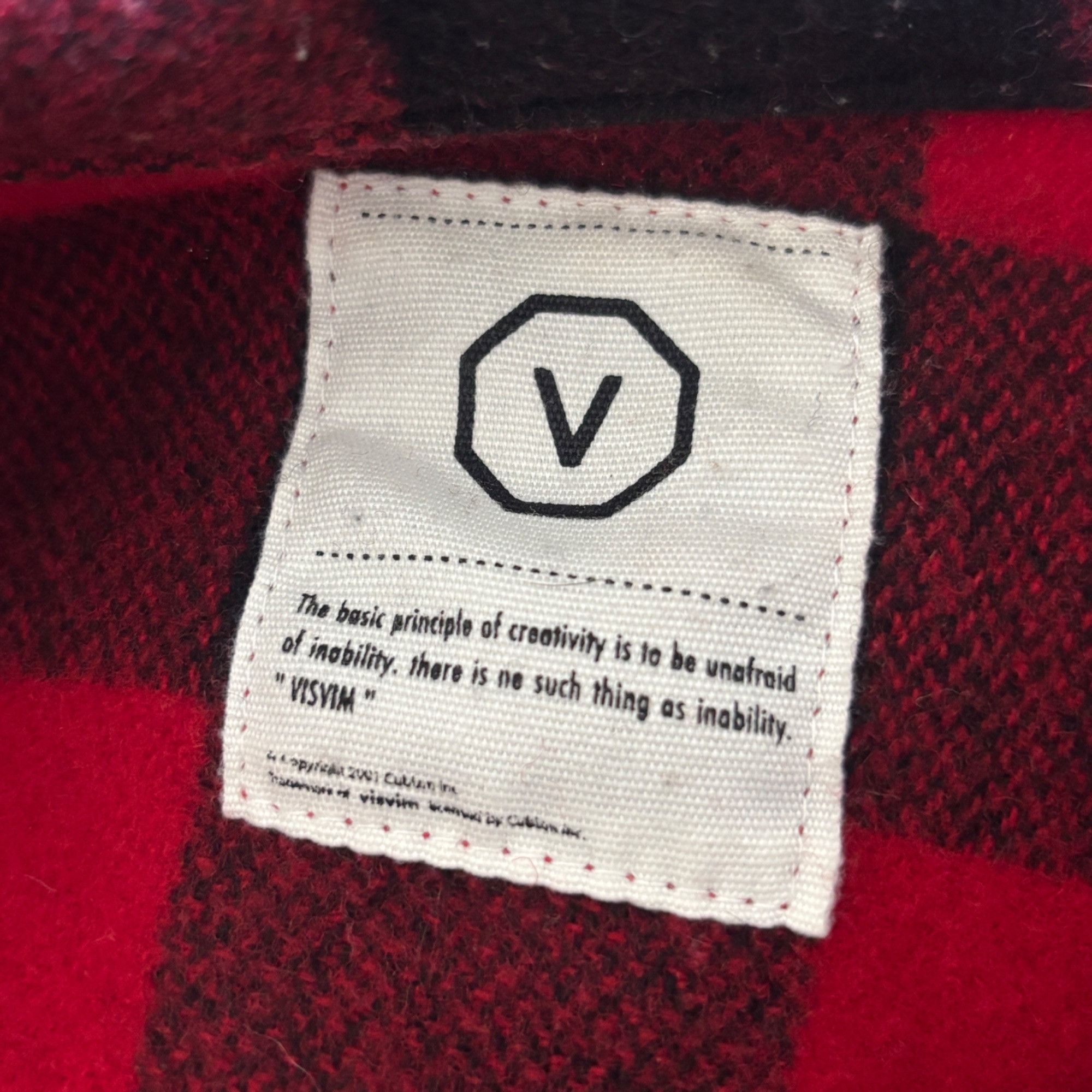 Visvim Visvim Japan Men's S Buffalo Plaid Layered Wool Flannel Jack Size US S / EU 44-46 / 1 - 11 Thumbnail