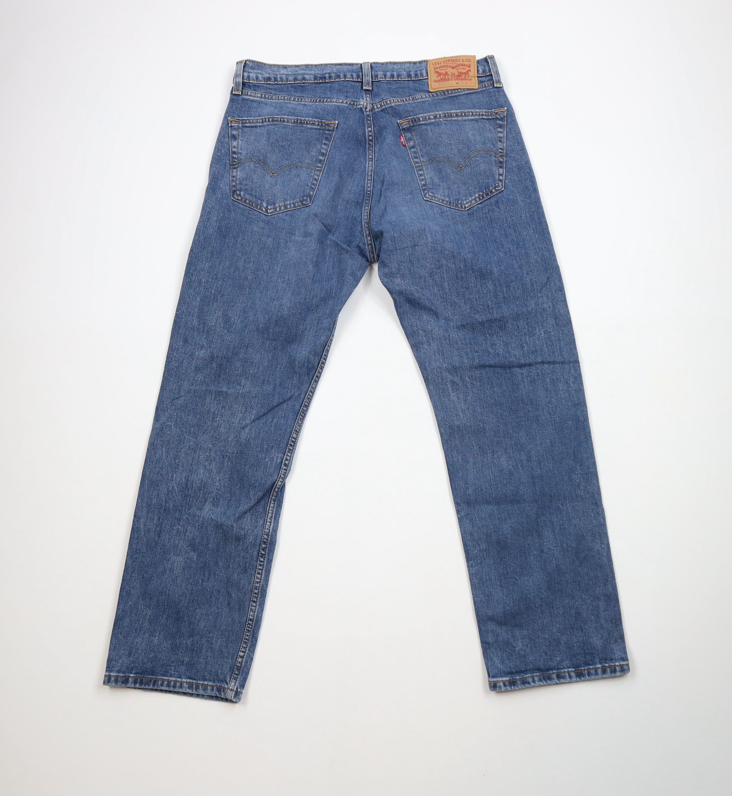 Levi's × Vintage Vintage Y2K Levis 505 Stretch Regular Fit Denim Jeans Blue Size US 34 / EU 50 - 9 Thumbnail