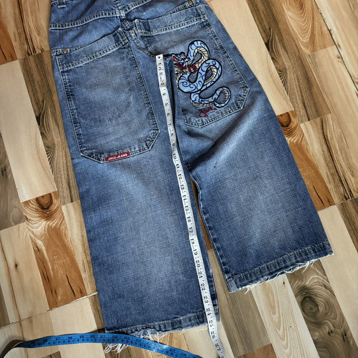 JNCO × Vintage Vintage 90s Jnco Snake Baggy Jeans Size US 26 / EU 42 - 14 Thumbnail
