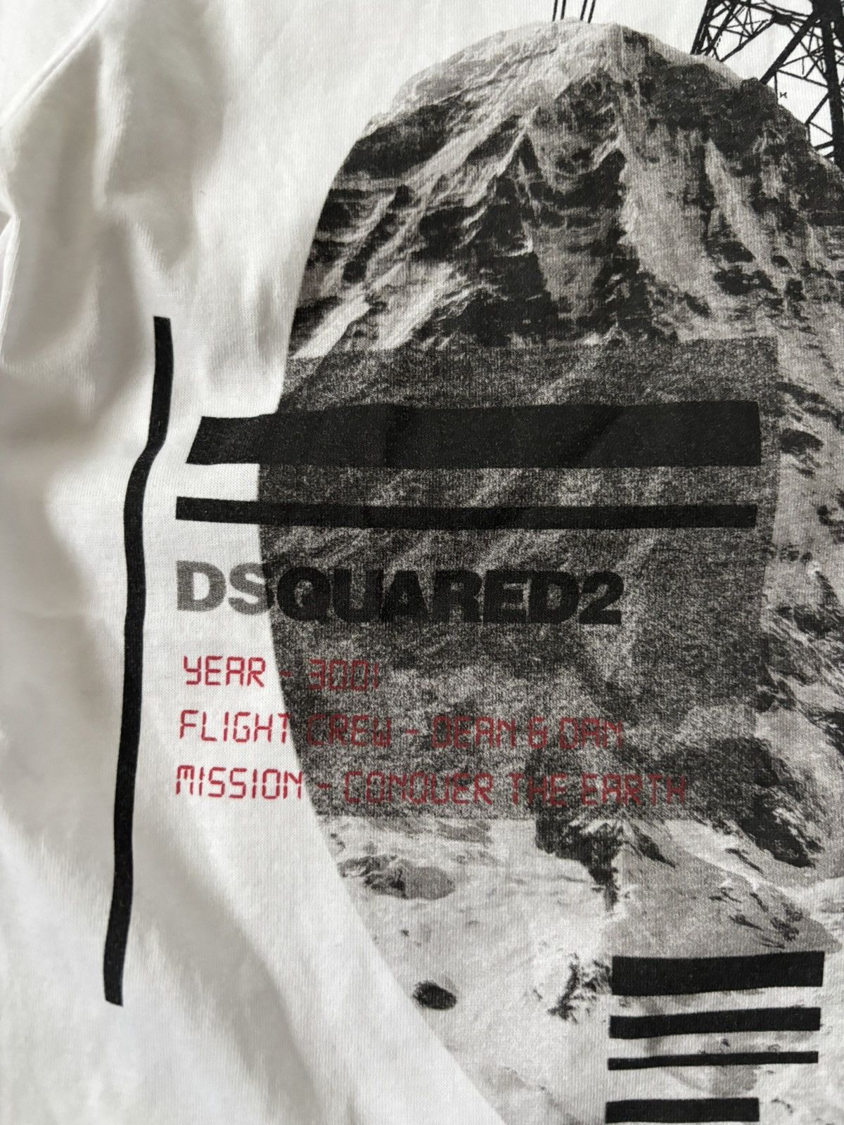 Dsquared2 Dsquared2 Mountains T-Shirt Size US XS / EU 42 / 0 - 3 Thumbnail