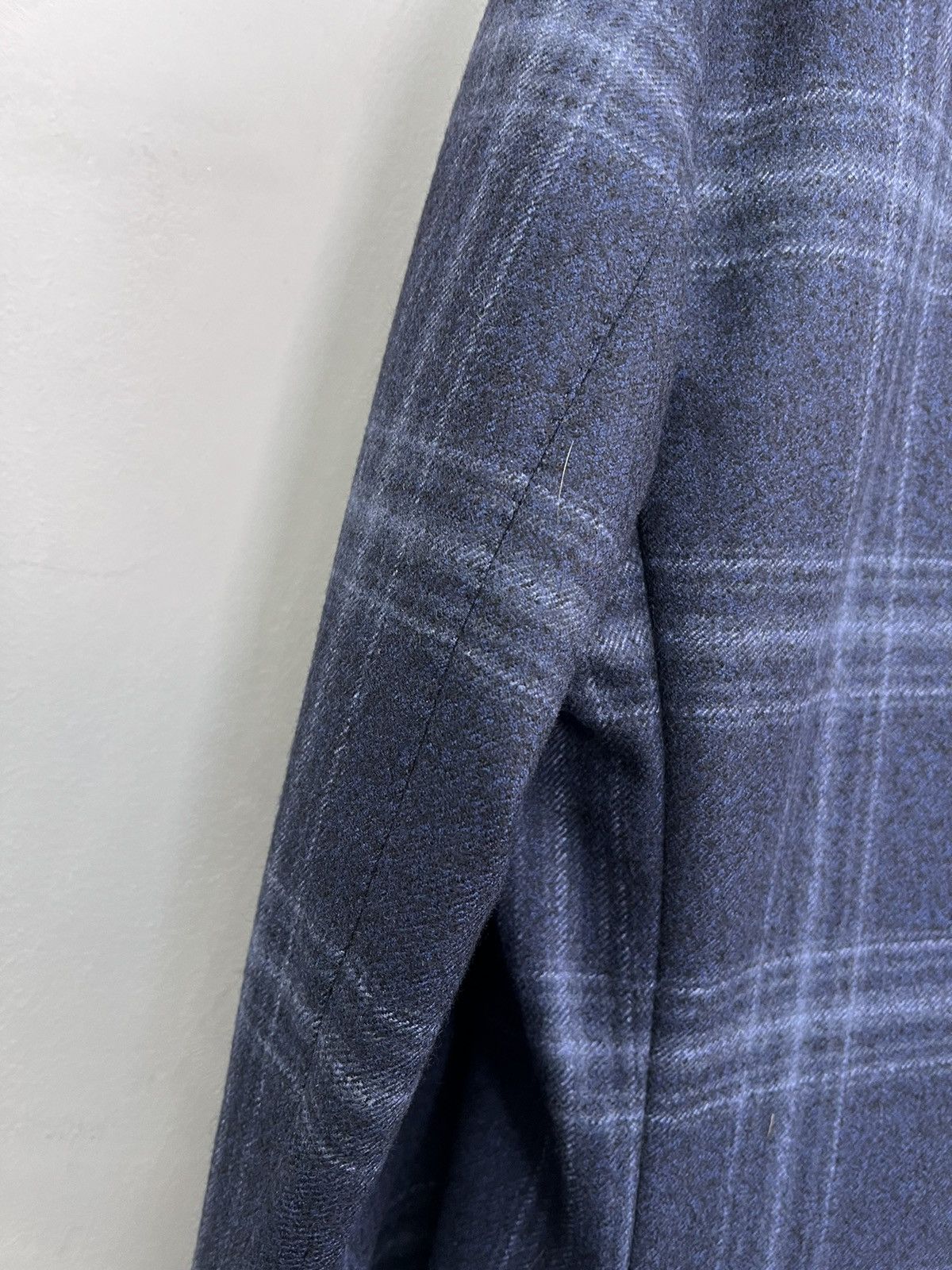Designer × Suitsupply SUITSUPPLY Blazer Jacket HAVANA HL Navy CHECK Wool EU48 Size 48R - 16 Thumbnail
