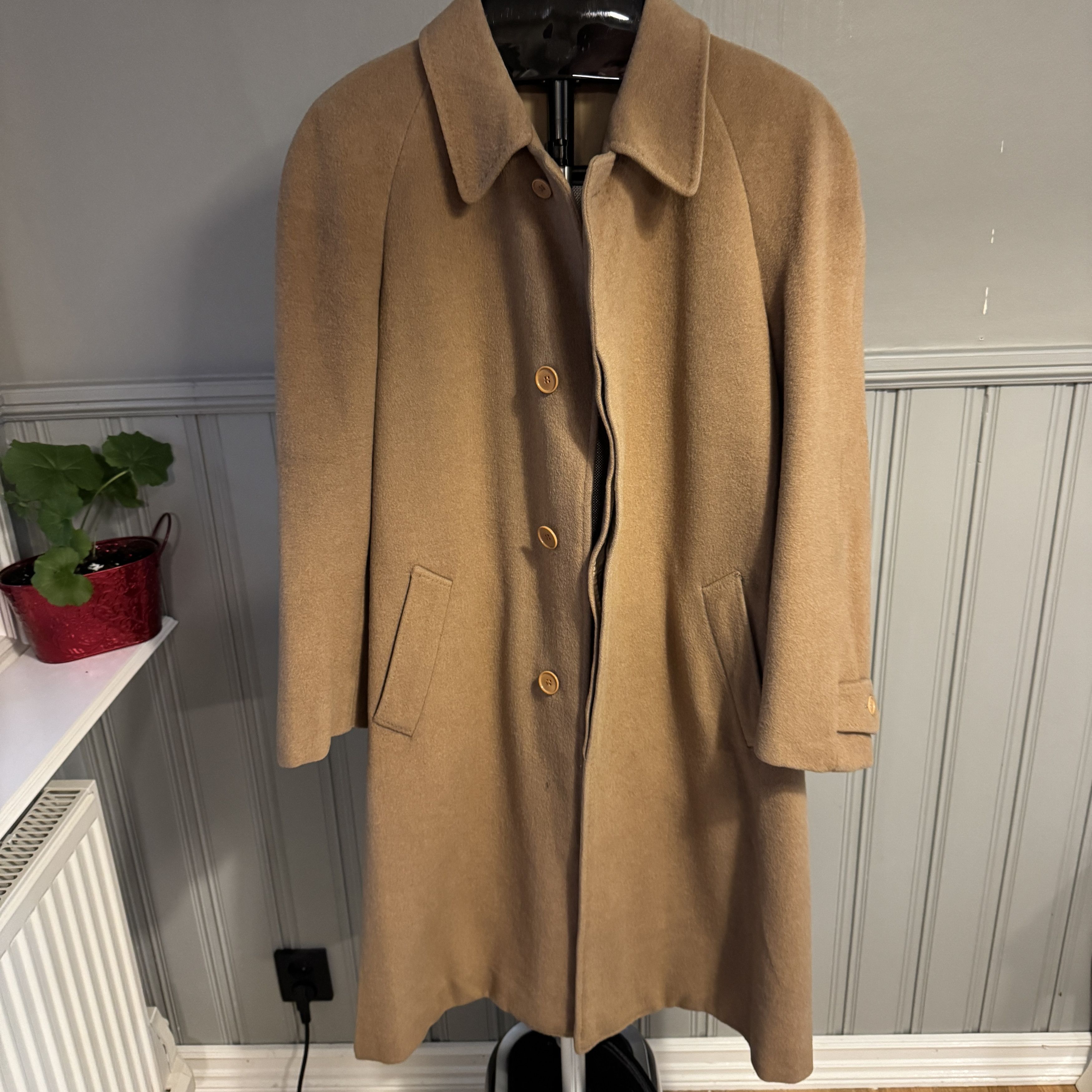 Yves Saint Laurent Yves Saint Laurent Wool Coat Size US L / EU 52-54 / 3 - 1 Thumbnail