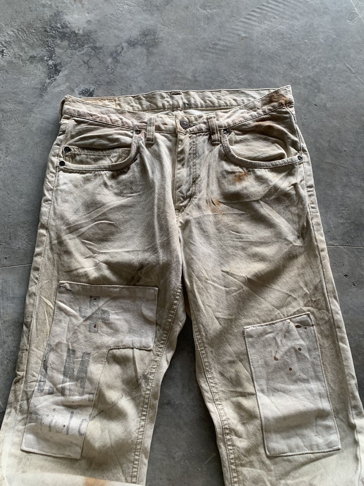 Blue Blue Japan sick distressed oily style blue blue japan jeans Size US 31 - 3 Thumbnail
