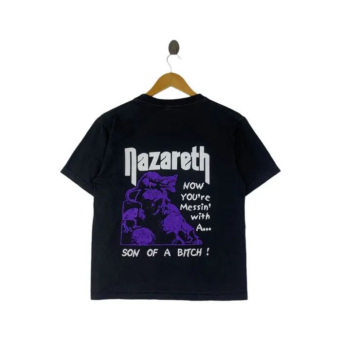 Vintage Vintage 1999 NAZARETH BOOGALOO World Tour Tee Shirt Size US S / EU 44-46 / 1 - 3 Thumbnail