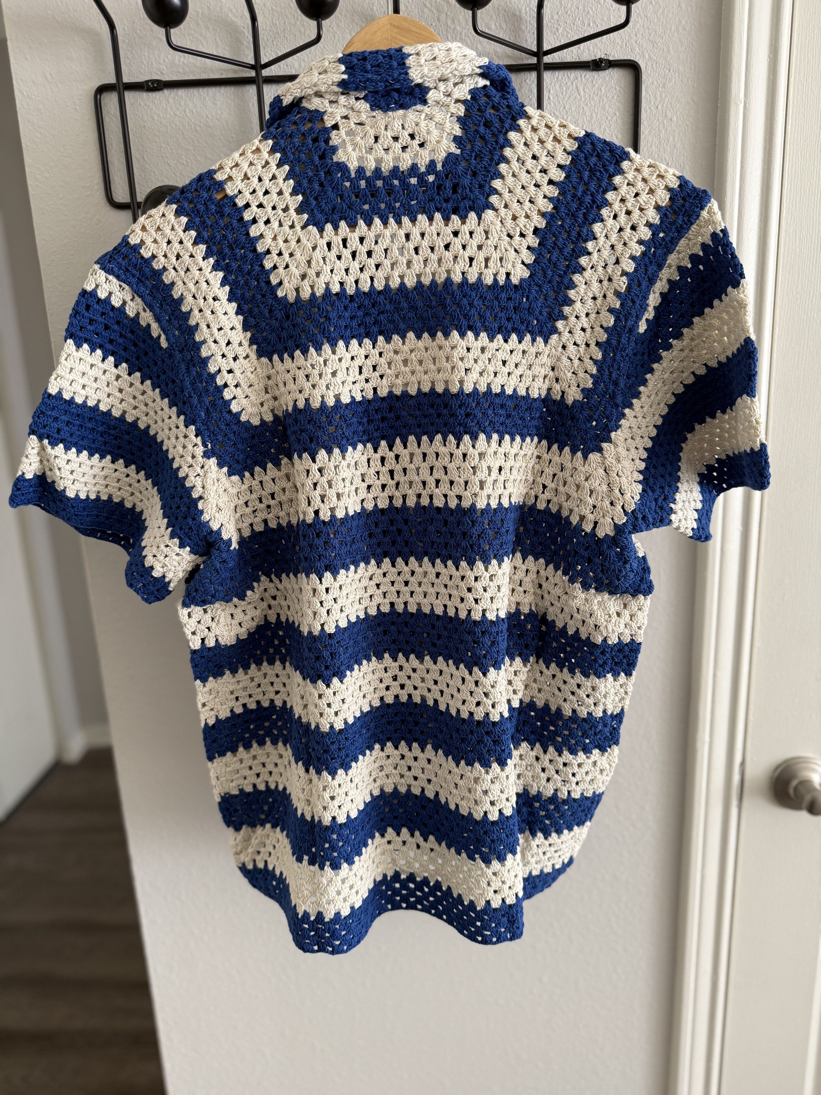 Bode Crochet Shirt Size US M / EU 48-50 / 2 - 2 Thumbnail