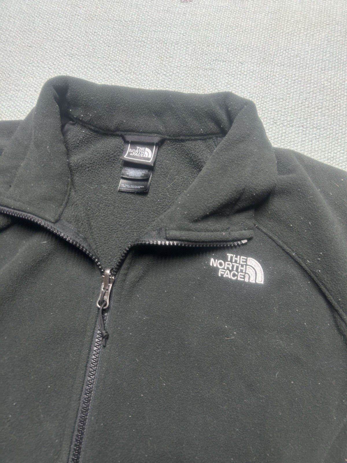 The North Face The north face fleece jacket black zip TNF women’s large Size L / US 10 / IT 46 - 3 Thumbnail