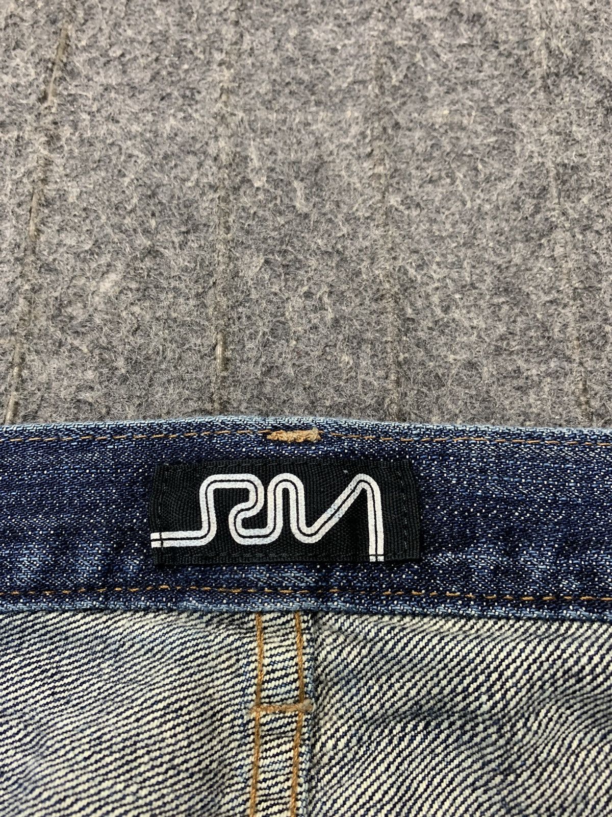 Japanese Brand Hype 90s RNA Inc Distressed Indigo Denim Size US 32 / EU 48 - 11 Thumbnail