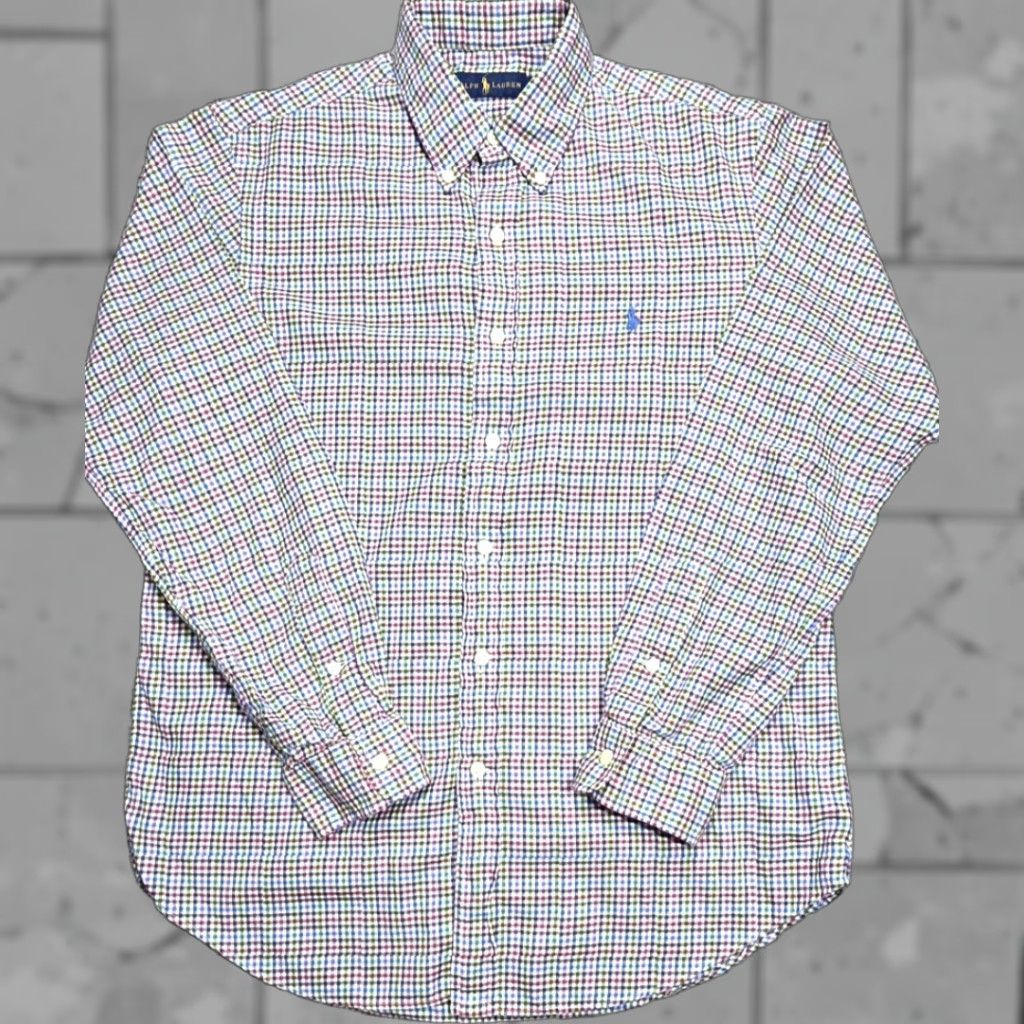 Polo Ralph Lauren Polo Ralph Lauren Button-Up Shirt Men M Multicolor Plaid Long Sleeve Flannel Size US M / EU 48-50 / 2 - 1 Thumbnail