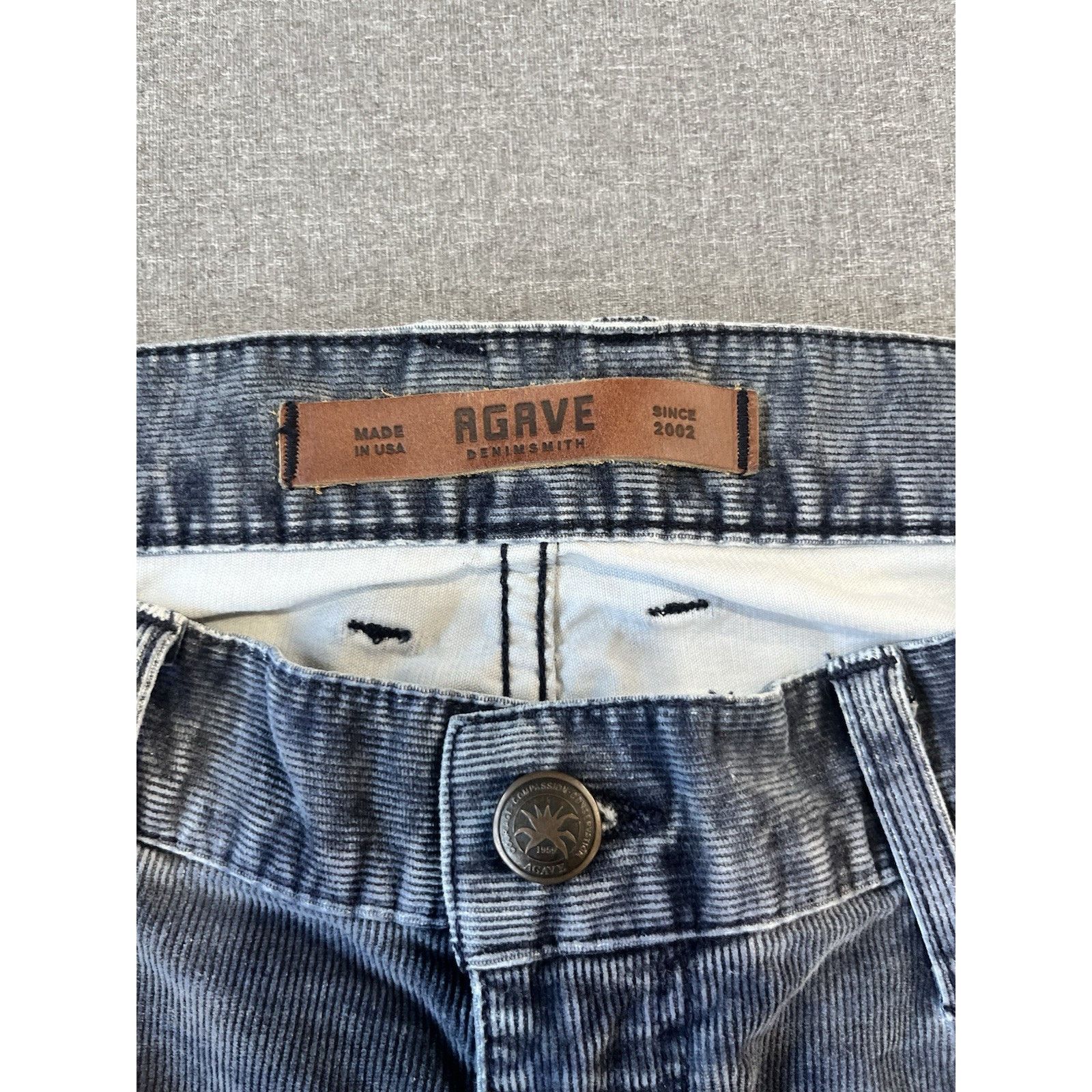 Agave Agave Jeans Mens 36X35 Blue Gringo Tuscan Corduroy Classic Size US 36 / EU 52 - 5 Thumbnail