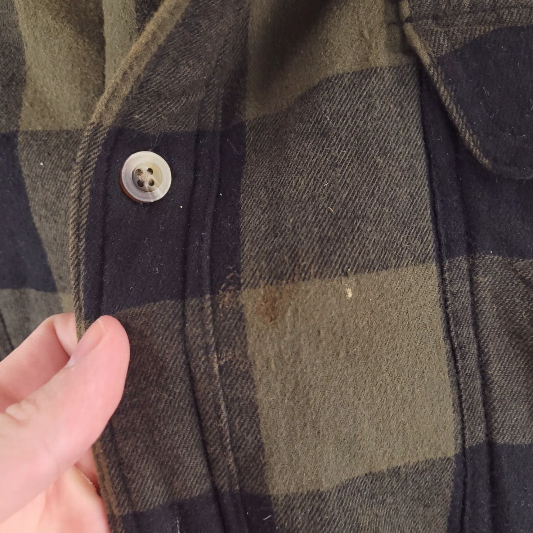 Vintage RedHead Jacket Mens 2XL Plaid Flannel Overcoat Brown Work Casual Sherpa Coat Size US XXL / EU 58 / 5 - 3 Thumbnail
