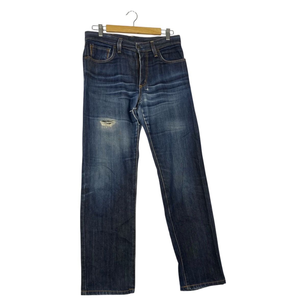 Designer × Edwin × Vintage Vintage edwin jeans men”s straight jeans Size US 34 / EU 50 - 1 Thumbnail