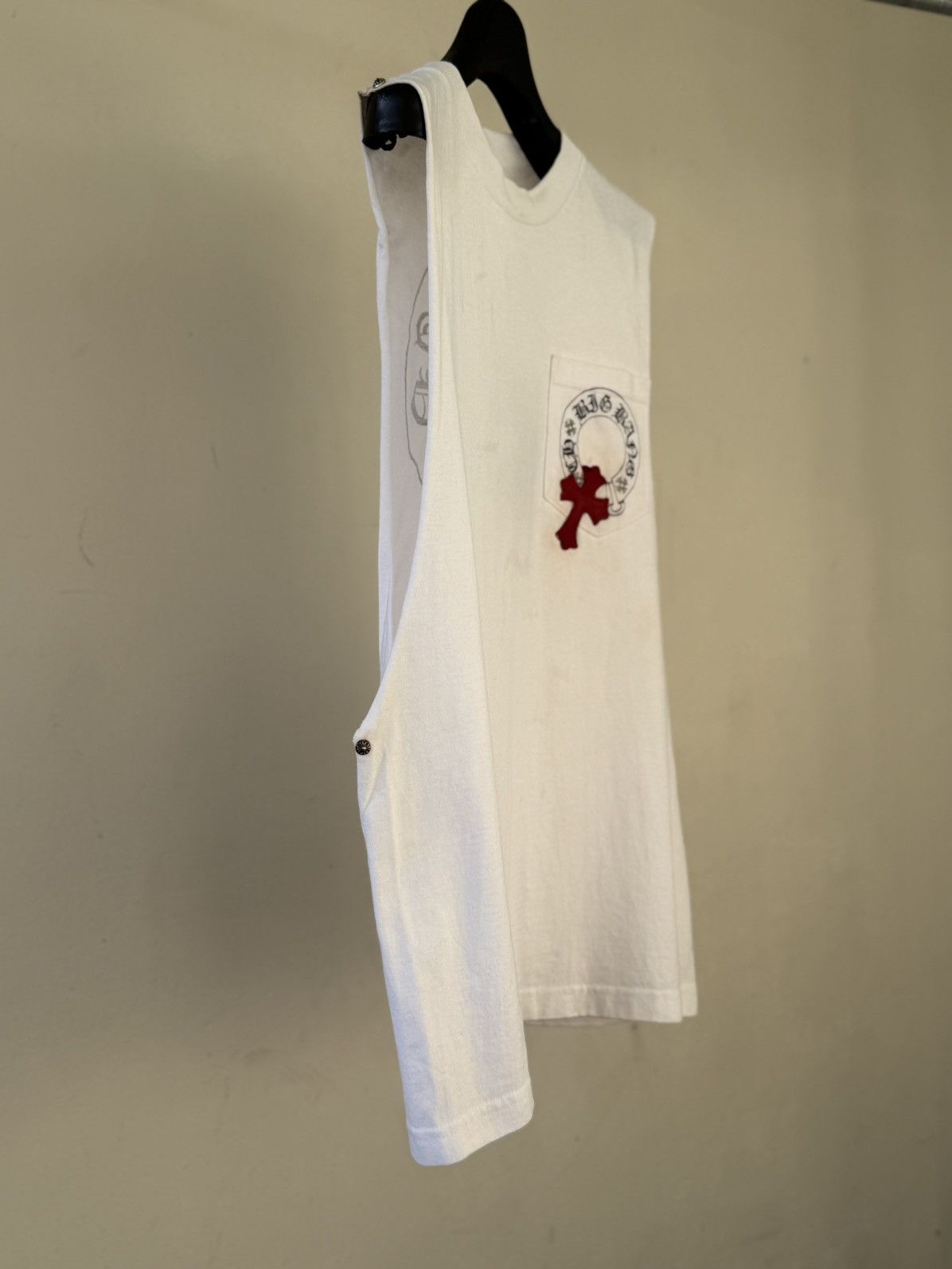 Chrome Hearts Chrome Hearts Red Patch Big Bang Collaboration Limited Edition Tank Top Size US M / EU 48-50 / 2 - 4 Thumbnail