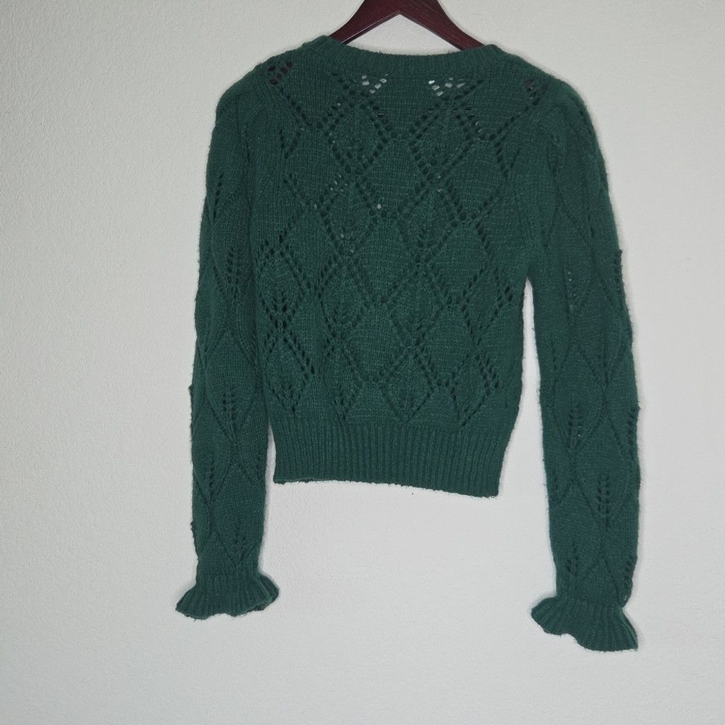 ASTR The Label Astr Emerald Knit Cardigan Small Size S / US 4 / IT 40 - 3 Thumbnail