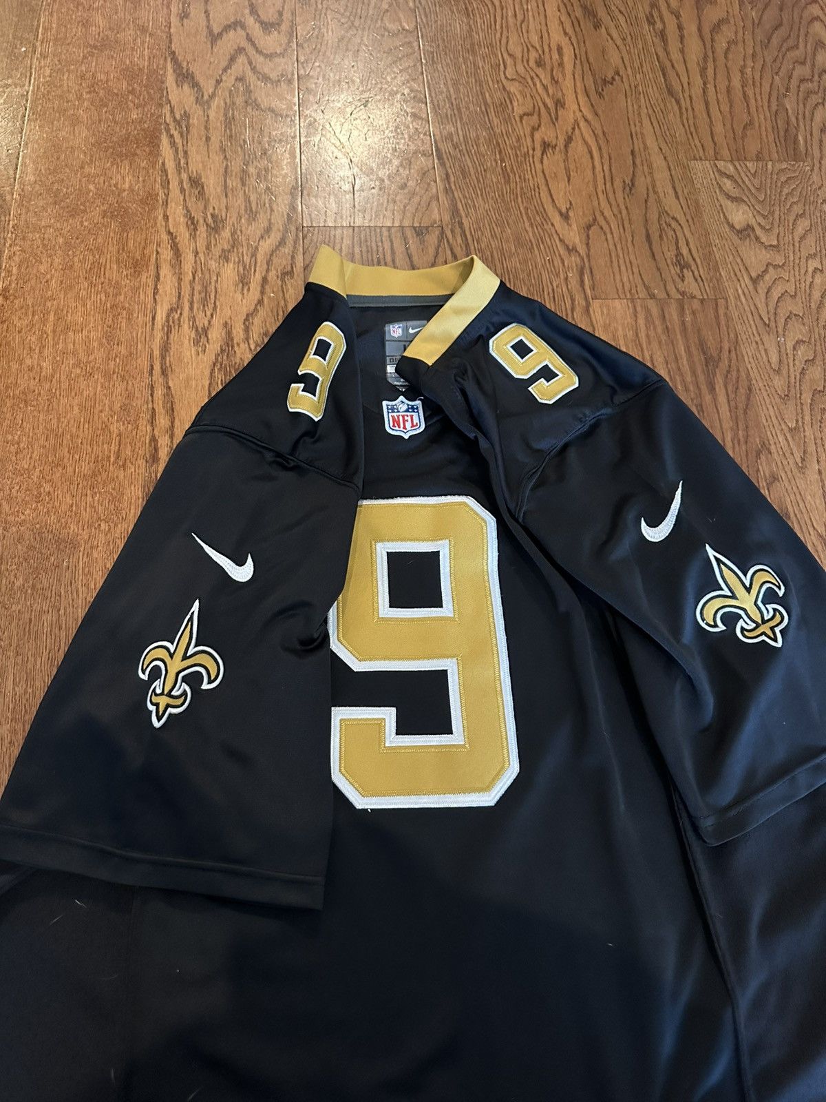 Nike Drew Brees Jersey New Orleans Saints Nike On Field L Black Size US L / EU 52-54 / 3 - 5 Thumbnail