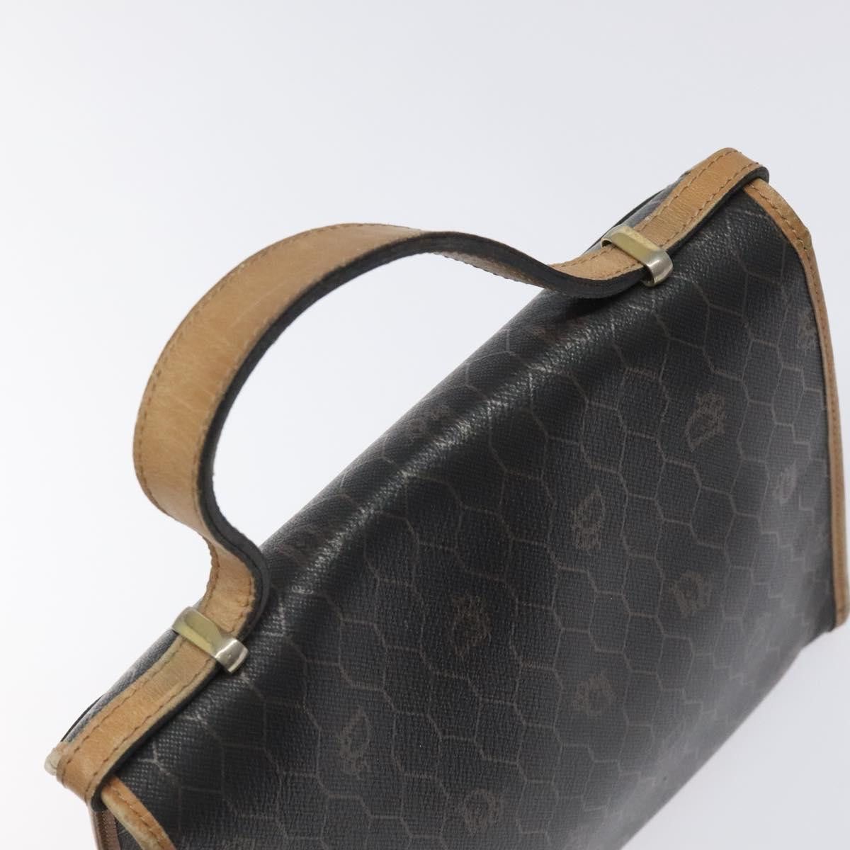 Dior DIOR Honeycomb Canvas Hand Bag Pvc Black Size ONE SIZE - 6 Thumbnail