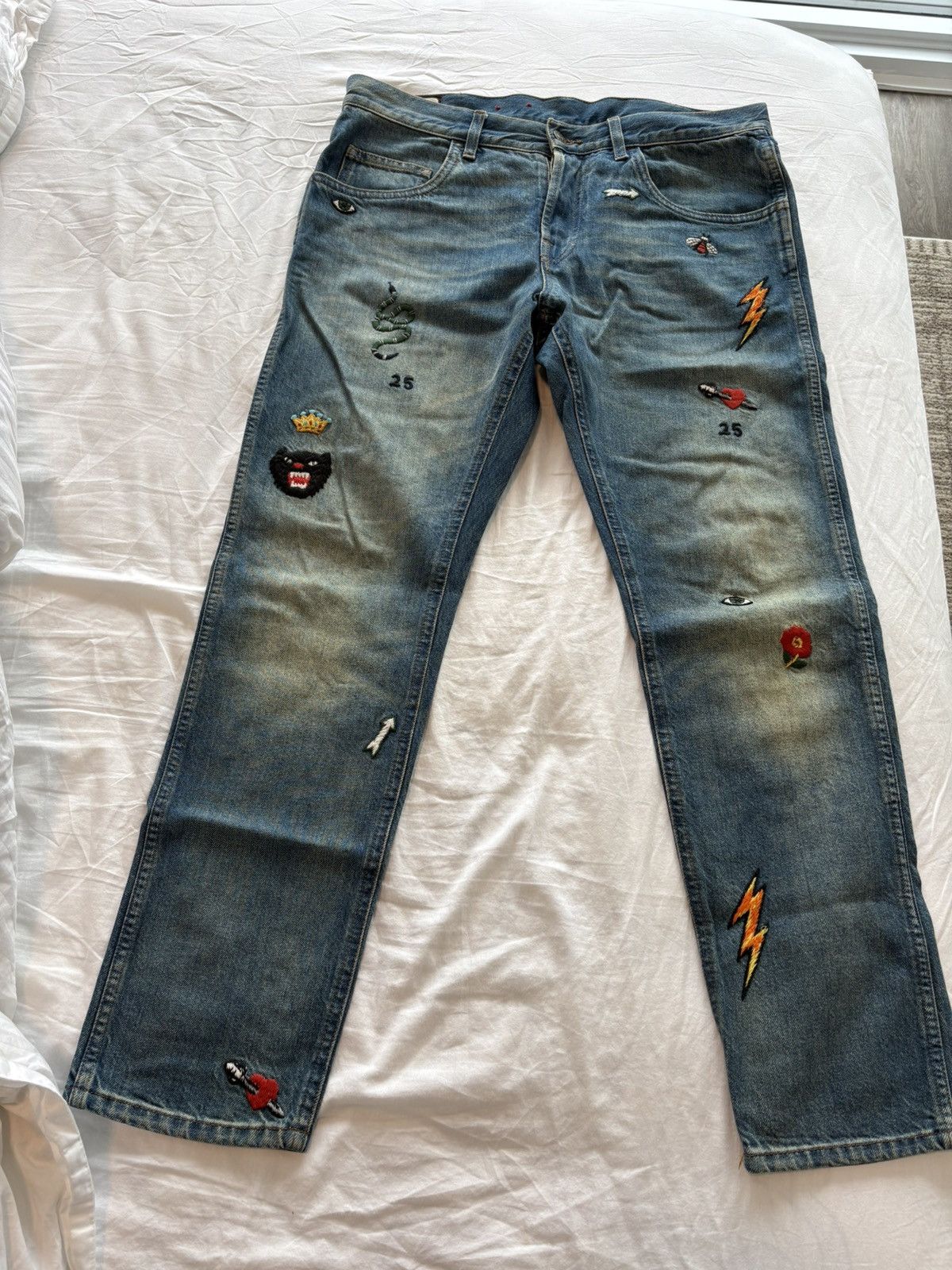 Gucci Fairly used Gucci jeans Size US 34 / EU 50 - 1 Thumbnail