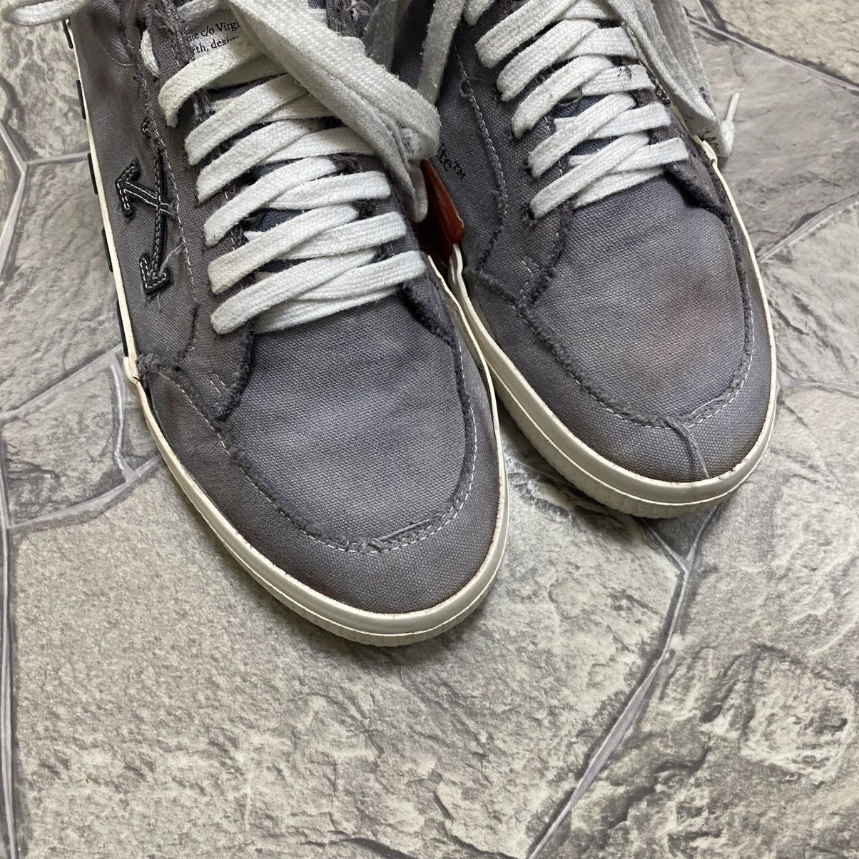 Off-White Off White Vulcanized - Grey suede Size US 10 / EU 43 - 5 Thumbnail