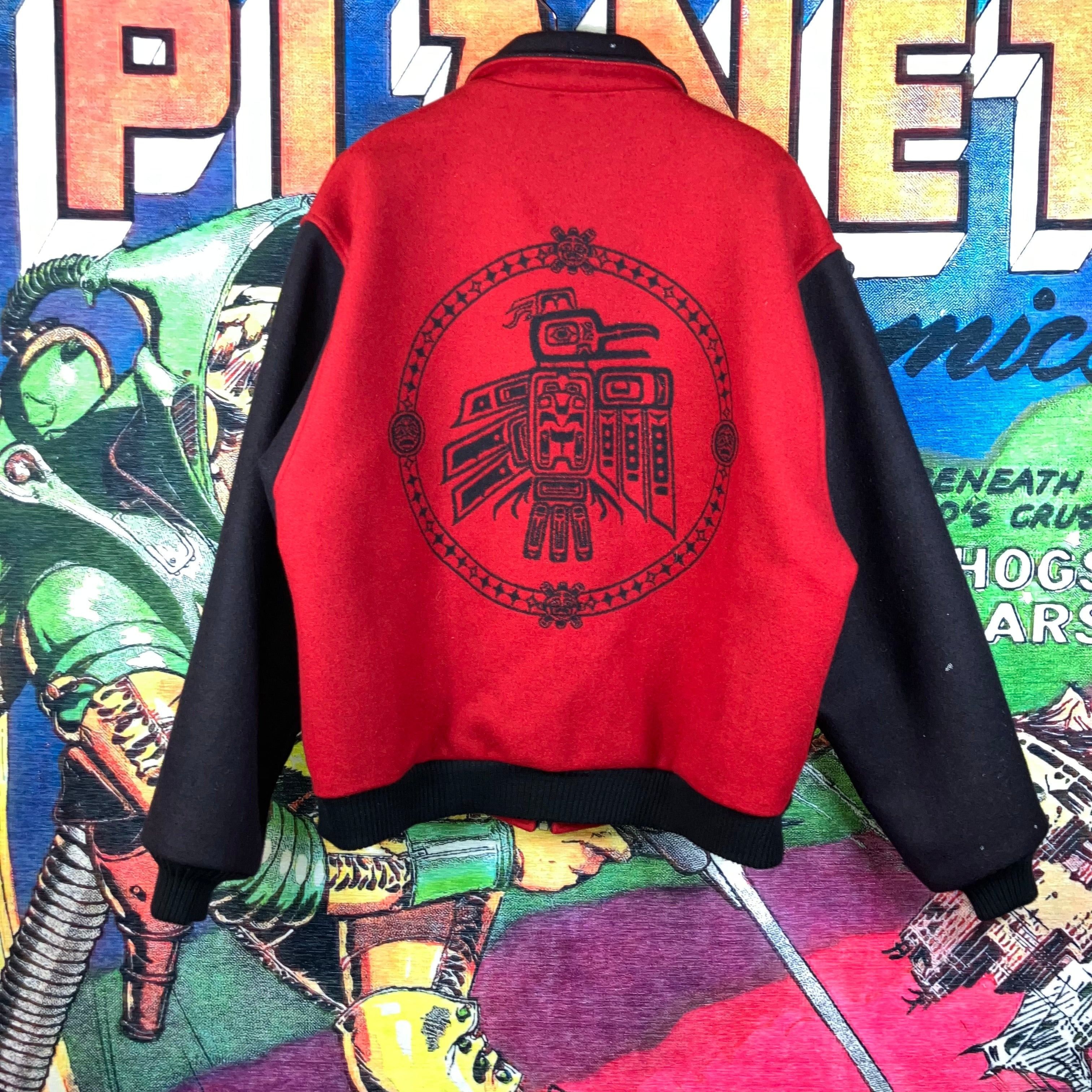 Pendleton × Vintage Vintage Pendleton High Grade Western Wear Bomber Blanket Azt Size US L / EU 52-54 / 3 - 5 Thumbnail