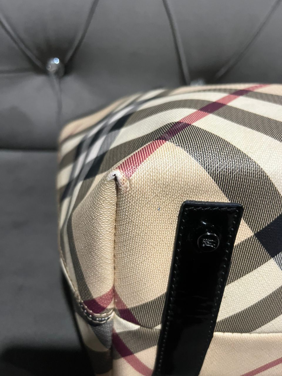 Burberry Authentic Burberry Nova Check Tote Bag Size ONE SIZE - 13 Thumbnail