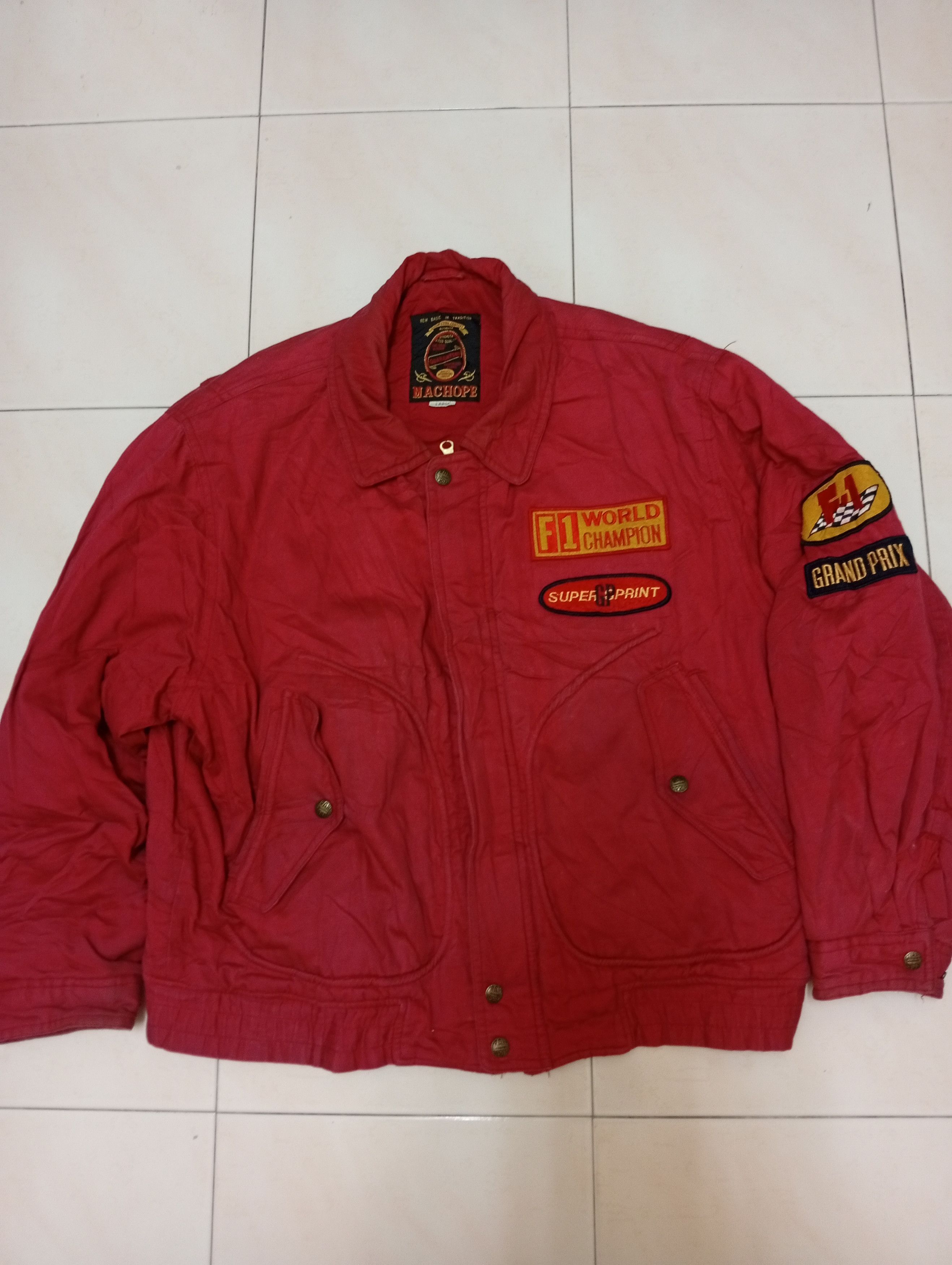 Formula 1 Vintage Machope X Grand Prix X jacket Size US L / EU 52-54 / 3 - 1 Thumbnail