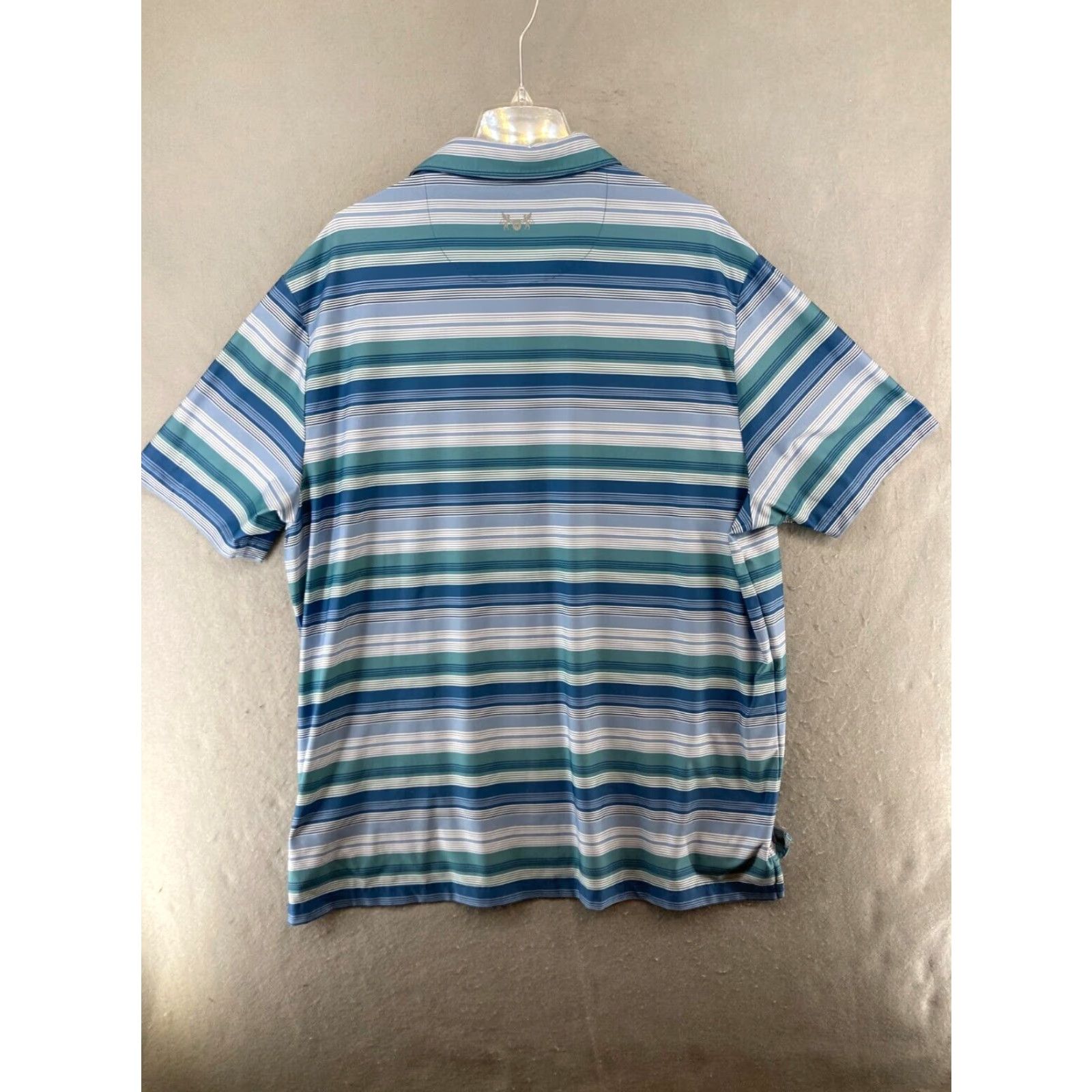 Vintage Hickey Freeman Golf Polo Mens XXL Blue Stripes Size US XXL / EU 58 / 5 - 7 Thumbnail