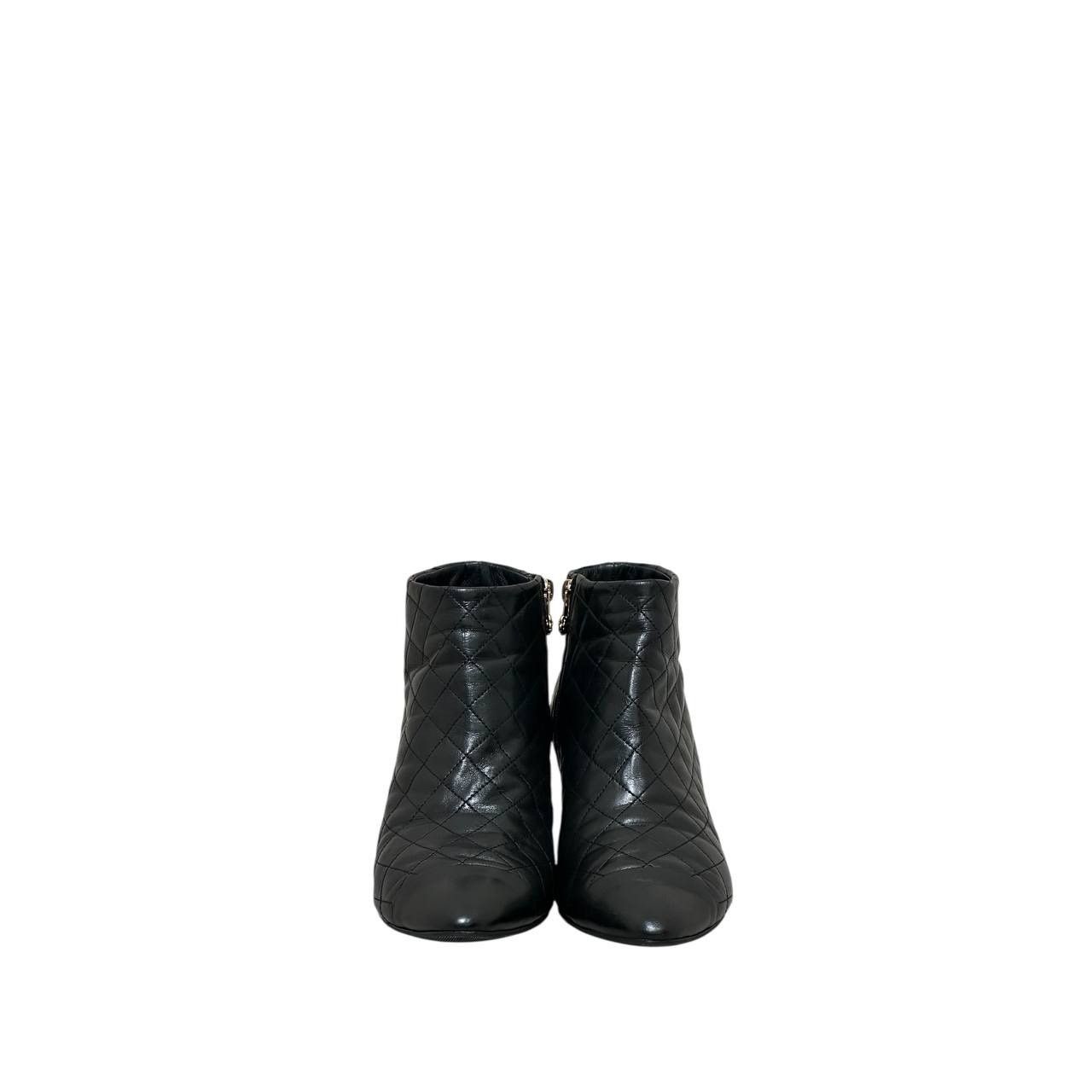Chanel Chanel 2015 Camellia Accents Booties – Size 41 Size US 10 / IT 40 - 3 Thumbnail