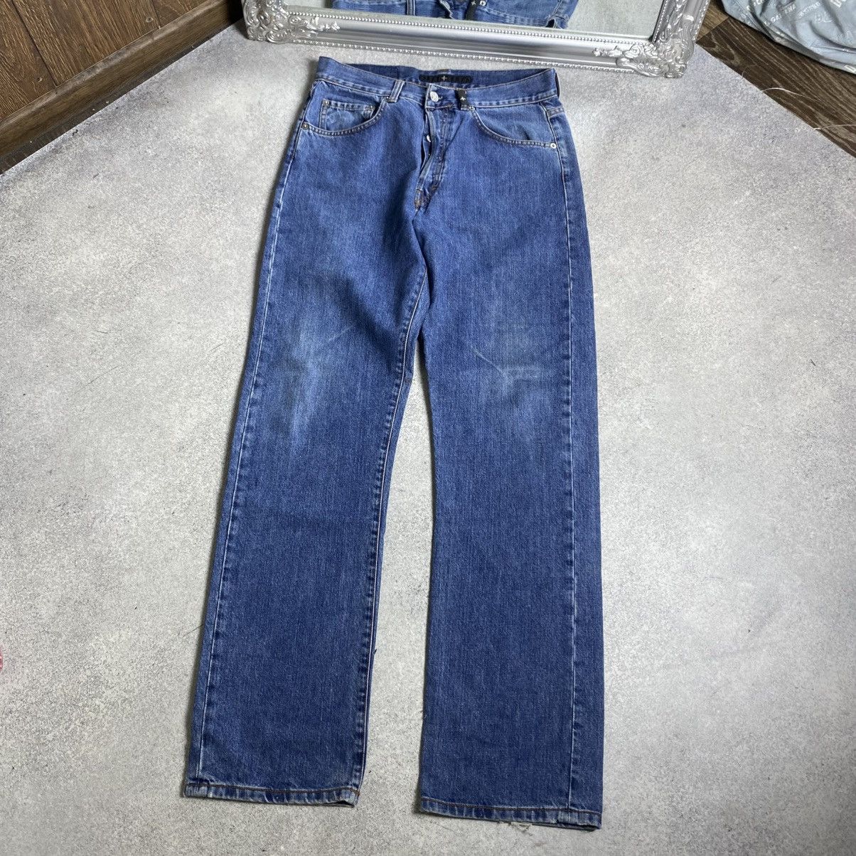 Stone Island Stone Island jeans Italy designer denim streetwear logo 00s Size US 32 / EU 48 - 6 Thumbnail