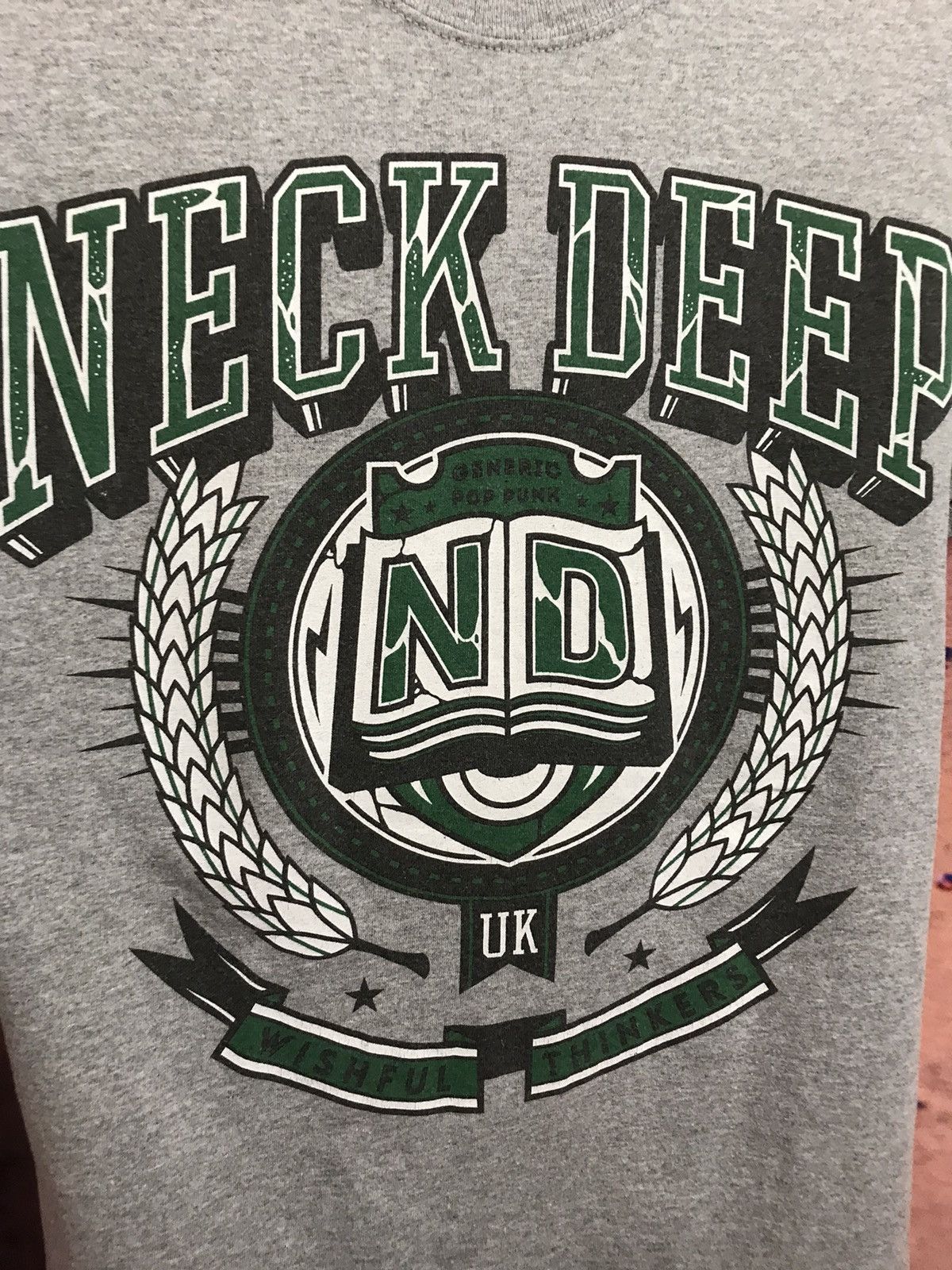 Band Tees Vintage Neck Deep band rock punk tee Size US M / EU 48-50 / 2 - 3 Thumbnail