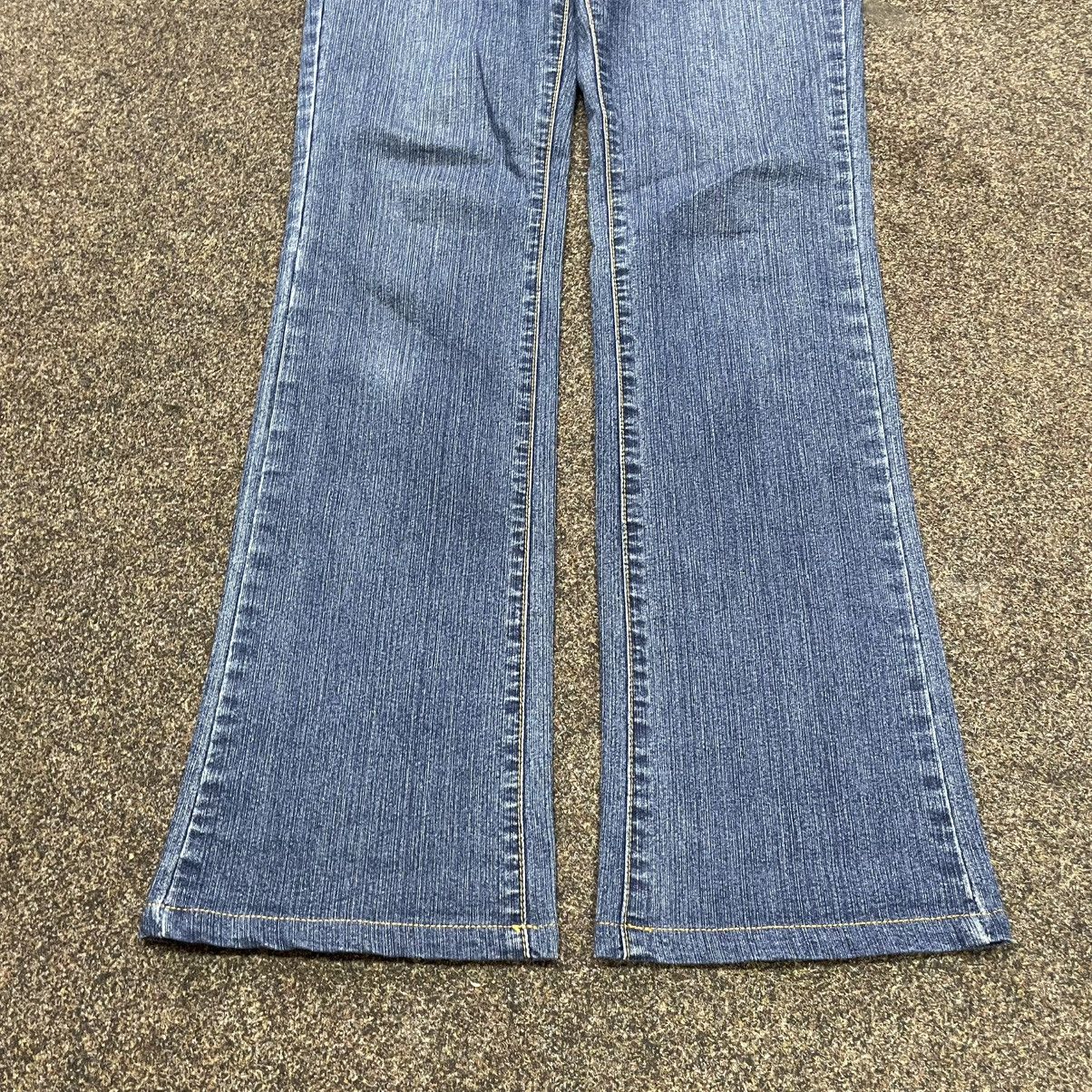 Vintage Vintage Y2K Baggy Wide Leg Flared Jeans Skate Grunge Logo 28 Size US 28 / EU 44 - 5 Thumbnail