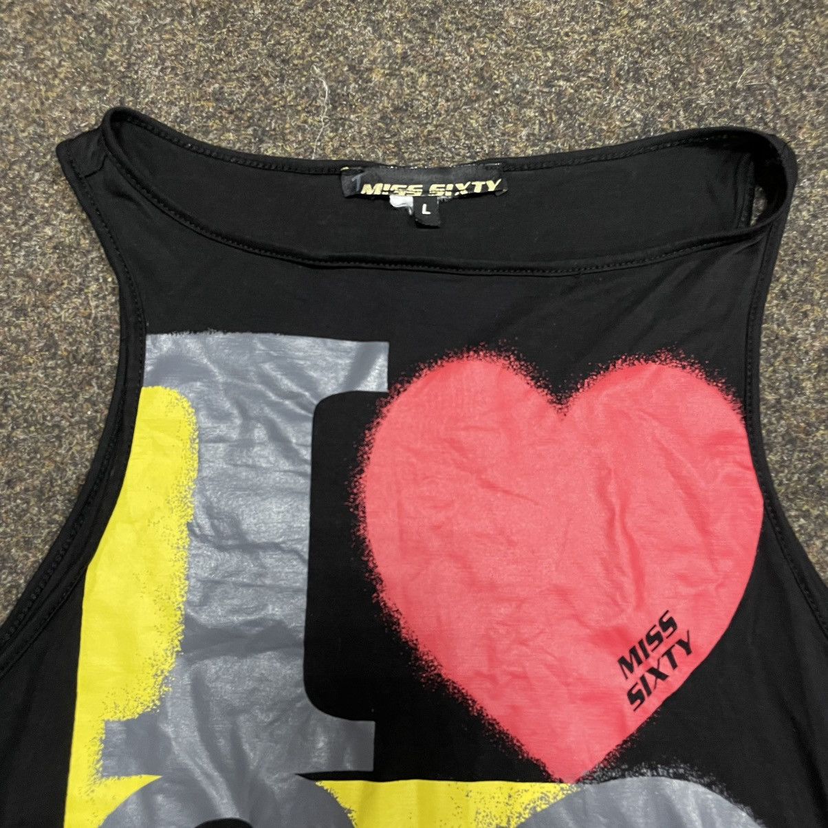 Vintage Vintage Y2K TOP LOVE MISS SIXTY CROP USA L Size L / US 10 / IT 46 - 4 Thumbnail