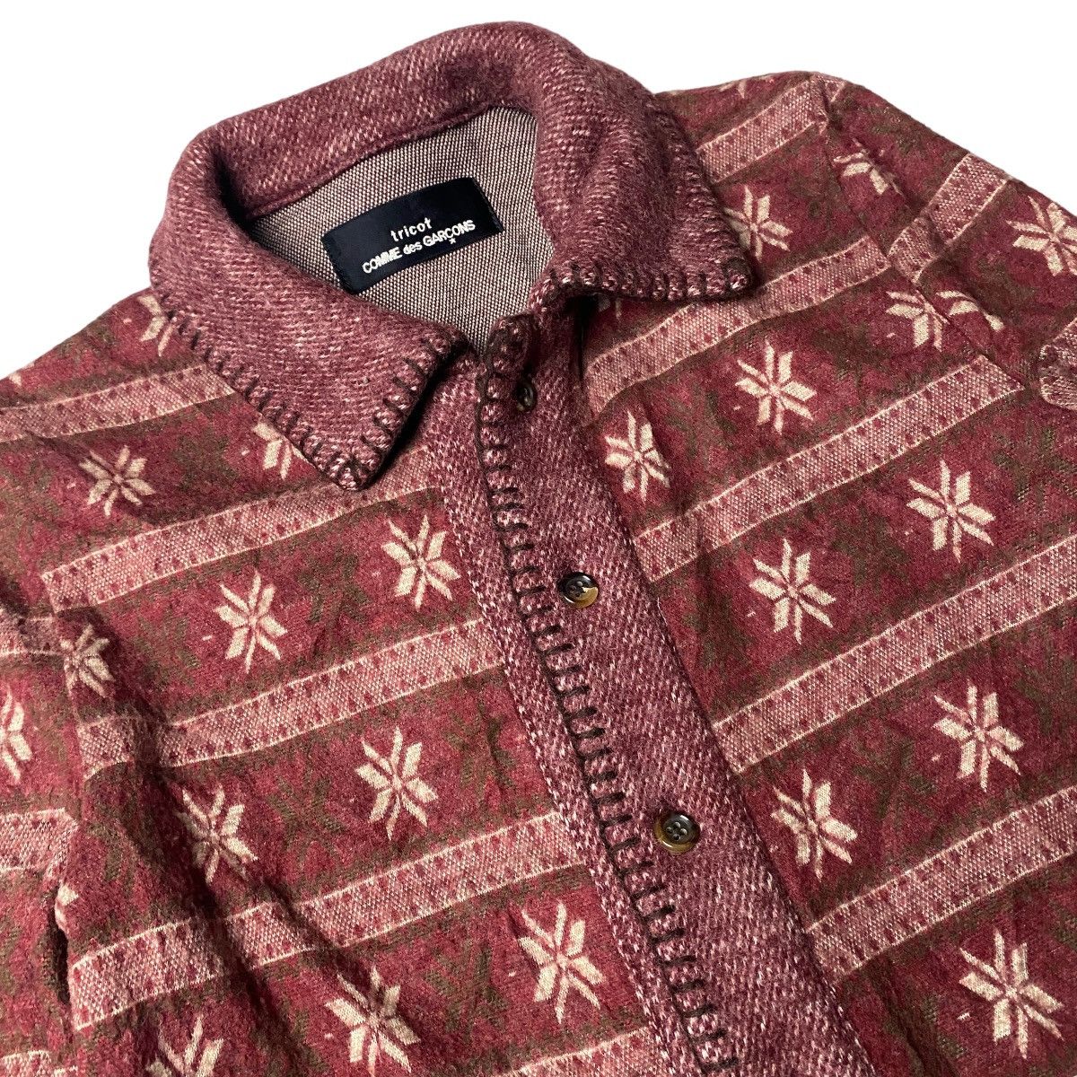 Comme des Garcons Homme Plus 2000's Comme Des Garcons Tricot Wool Knit Size US M / EU 48-50 / 2 - 3 Thumbnail