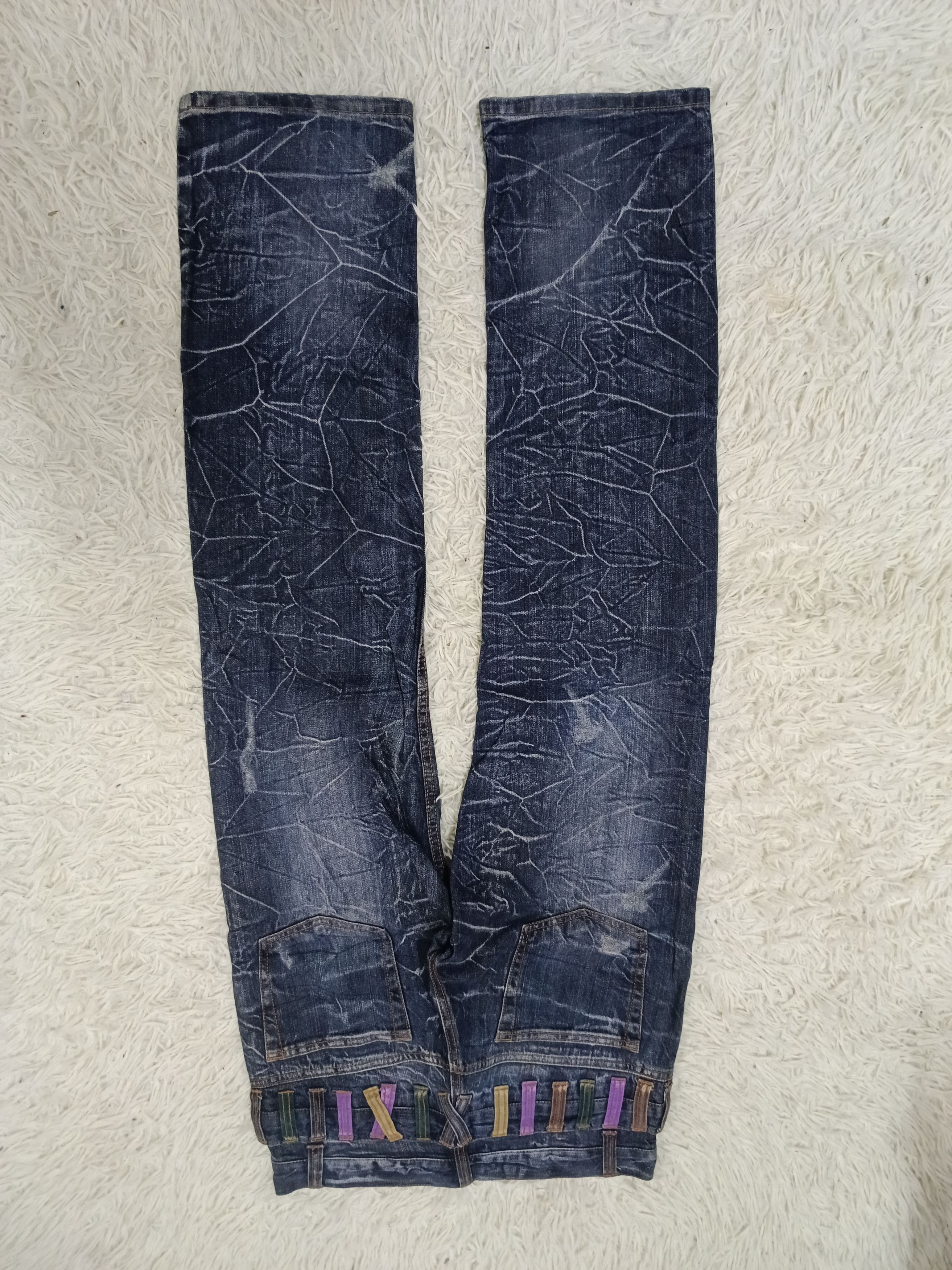 Japanese Brand DiSTRESSED ELECTRIC ⚡ JAPANESE BRAND BY NYLAUS Size US 32 / EU 48 - 2 Thumbnail
