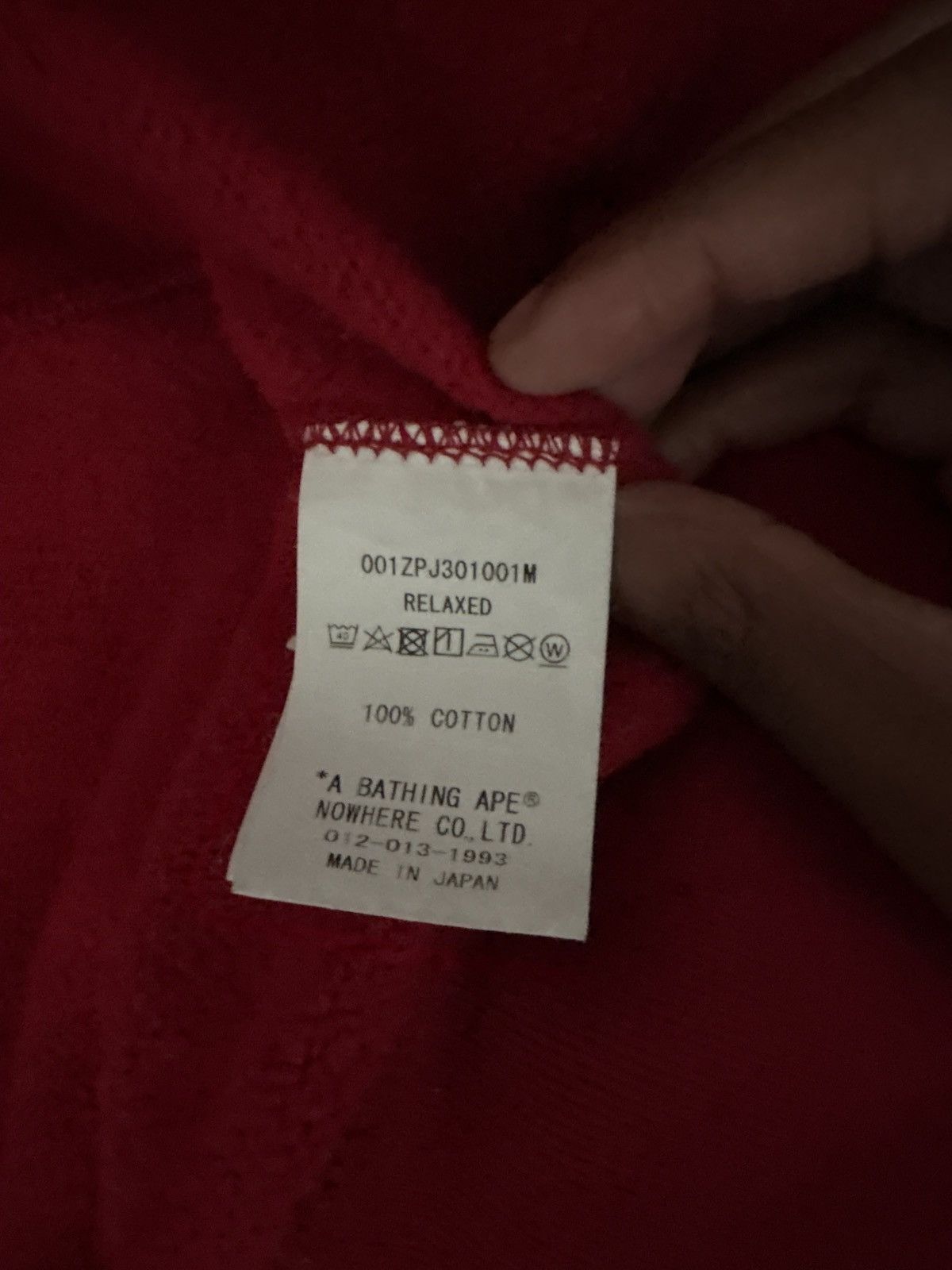 Bape BAPE Shadow Relaxed Hoodie Size US M / EU 48-50 / 2 - 11 Thumbnail
