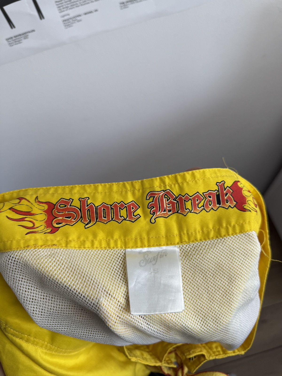 Other Vintage y2k baggy flame printed jnco style shorts S skate 90s Size US 30 / EU 46 - 6 Thumbnail