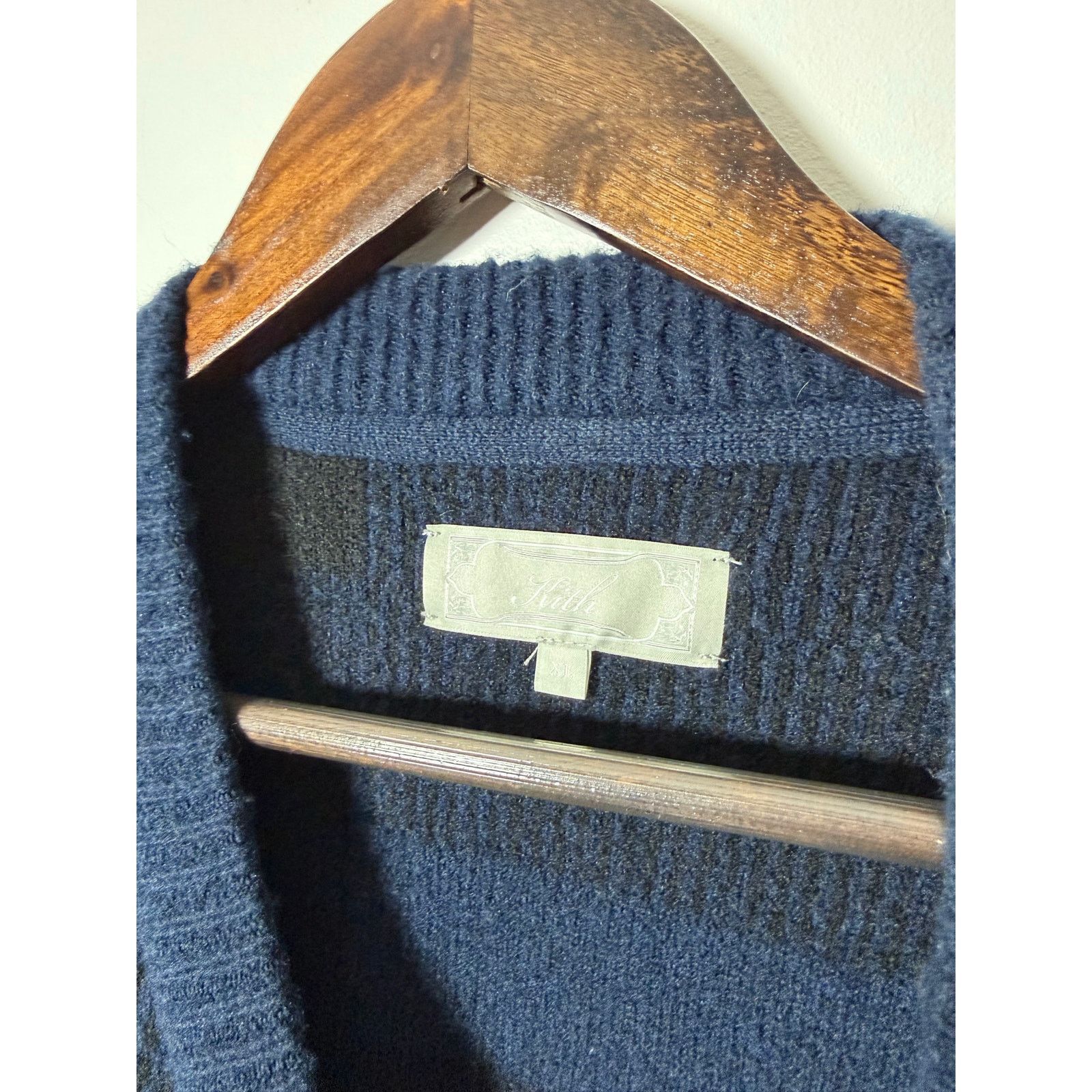 Kith Kith Lewis Check Sweater Nocturnal Size US XL / EU 56 / 4 - 6 Thumbnail