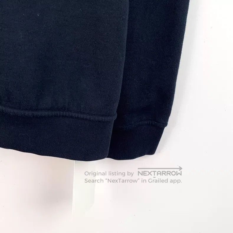 Hermes Hermes Black Round Neck Leather Cotton Long Sleeve Sweatsh Size US XL / EU 56 / 4 - 5 Thumbnail