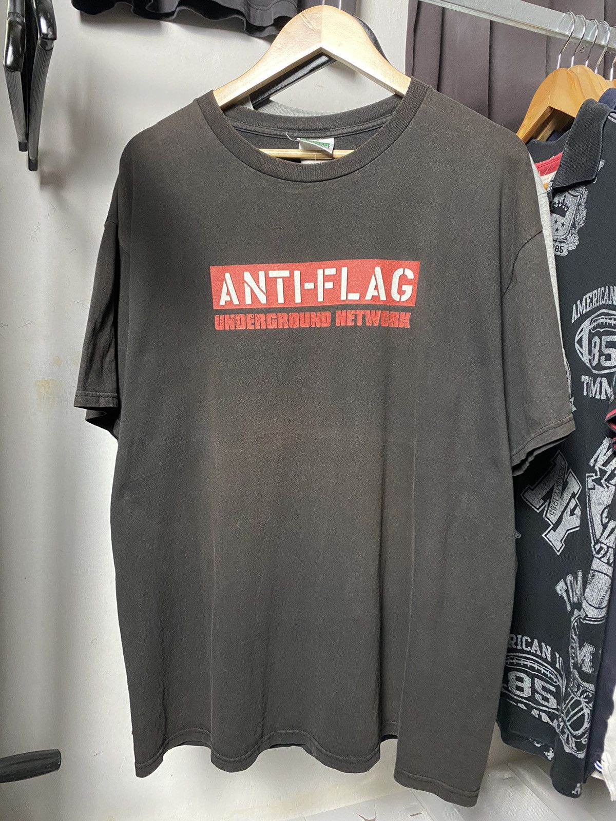 Band Tees × Vintage Vintage Anti Flag Size US XL / EU 56 / 4 - 1 Thumbnail