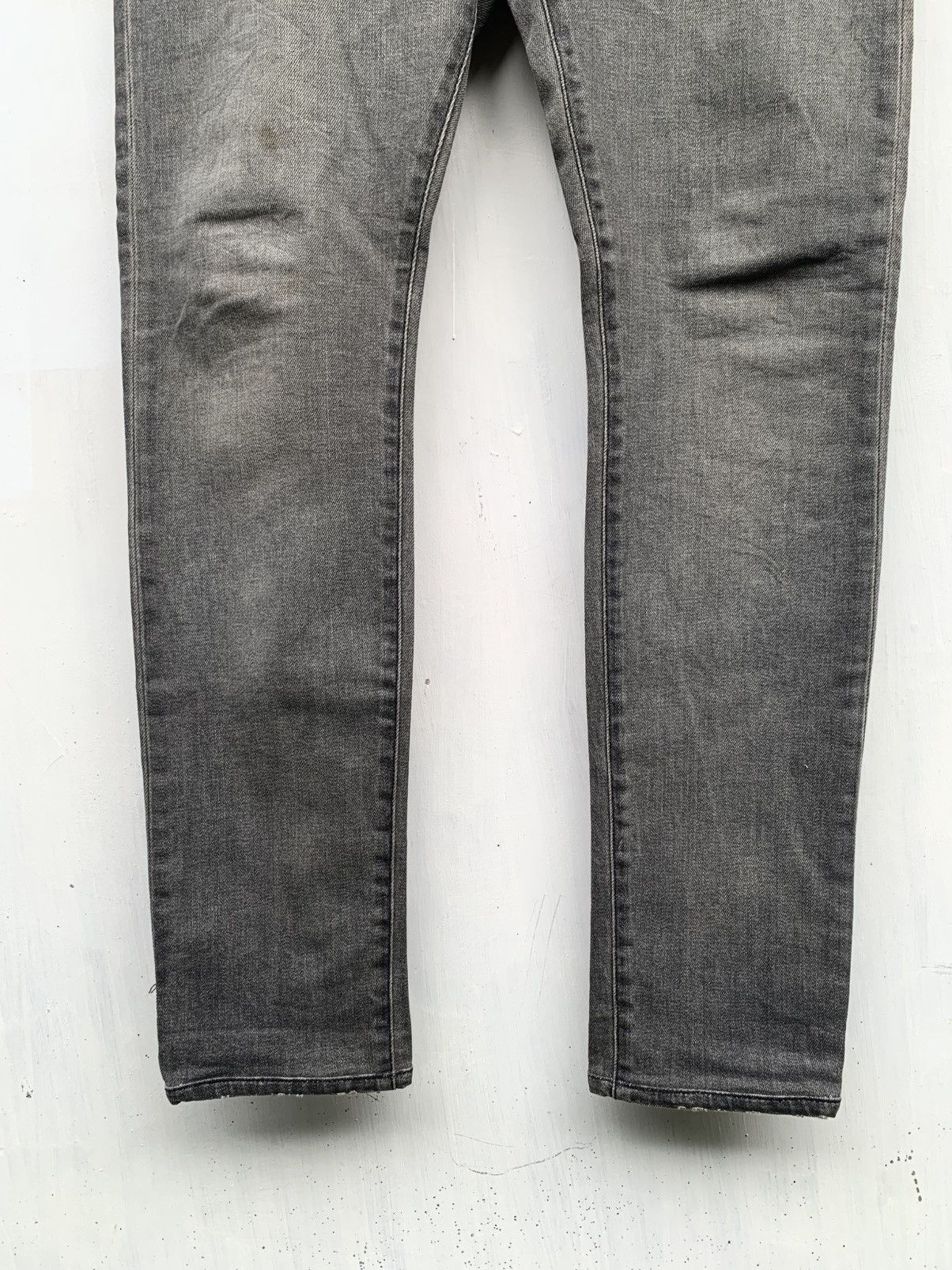 Saint Laurent Paris Saint laurent paris slim stretch denim pants Size US 33 - 3 Thumbnail